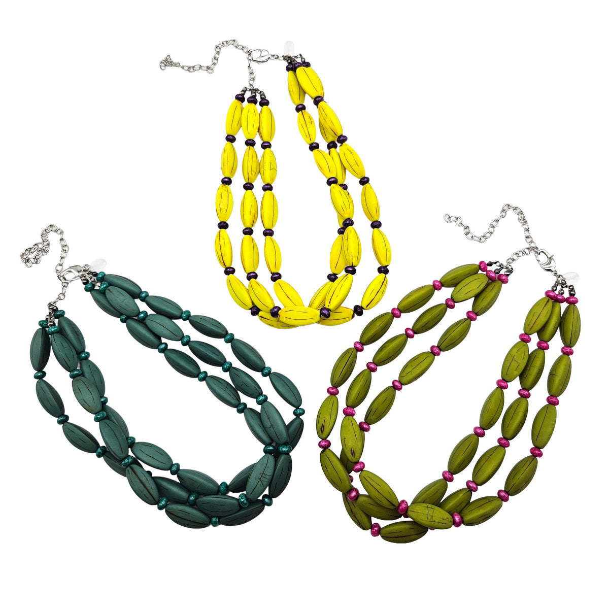 Carved Rhythm Morgan Necklace