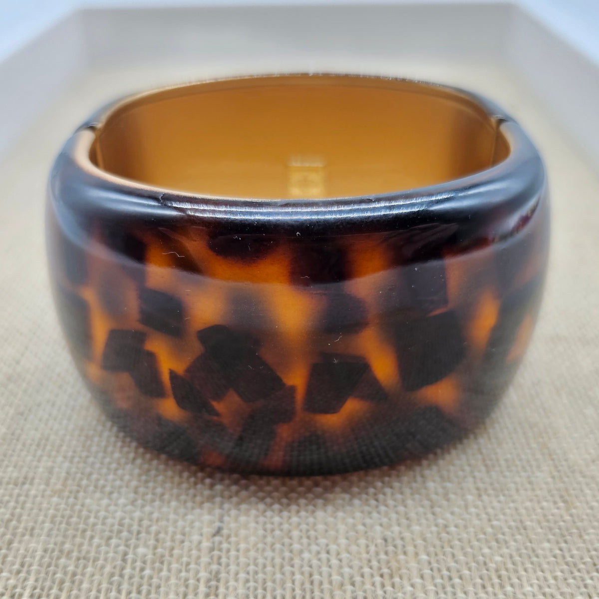 Squared Tortoise Clamper Bracelet