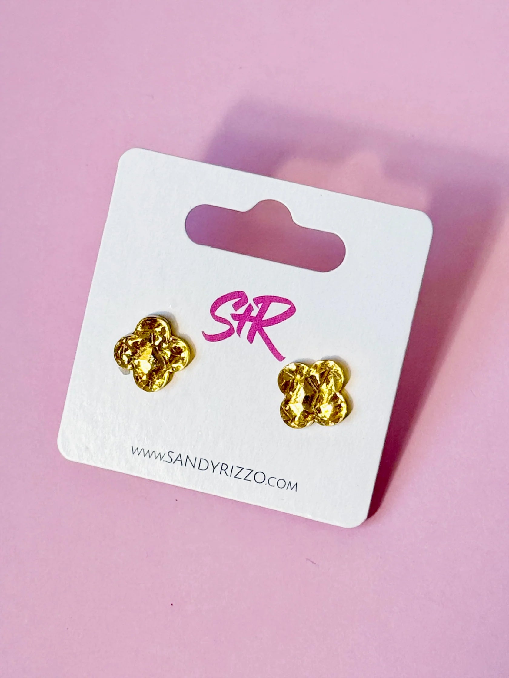 Petite Quatrefoil Studs