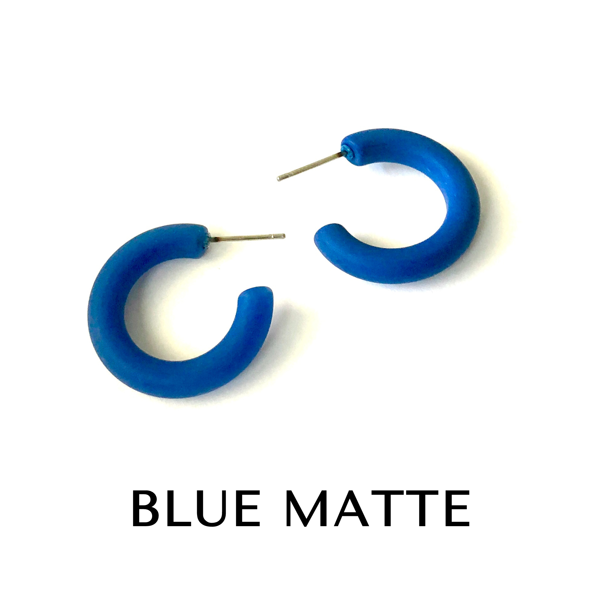 Tube Hoop Earrings - Best Plastics Collectible Hoops