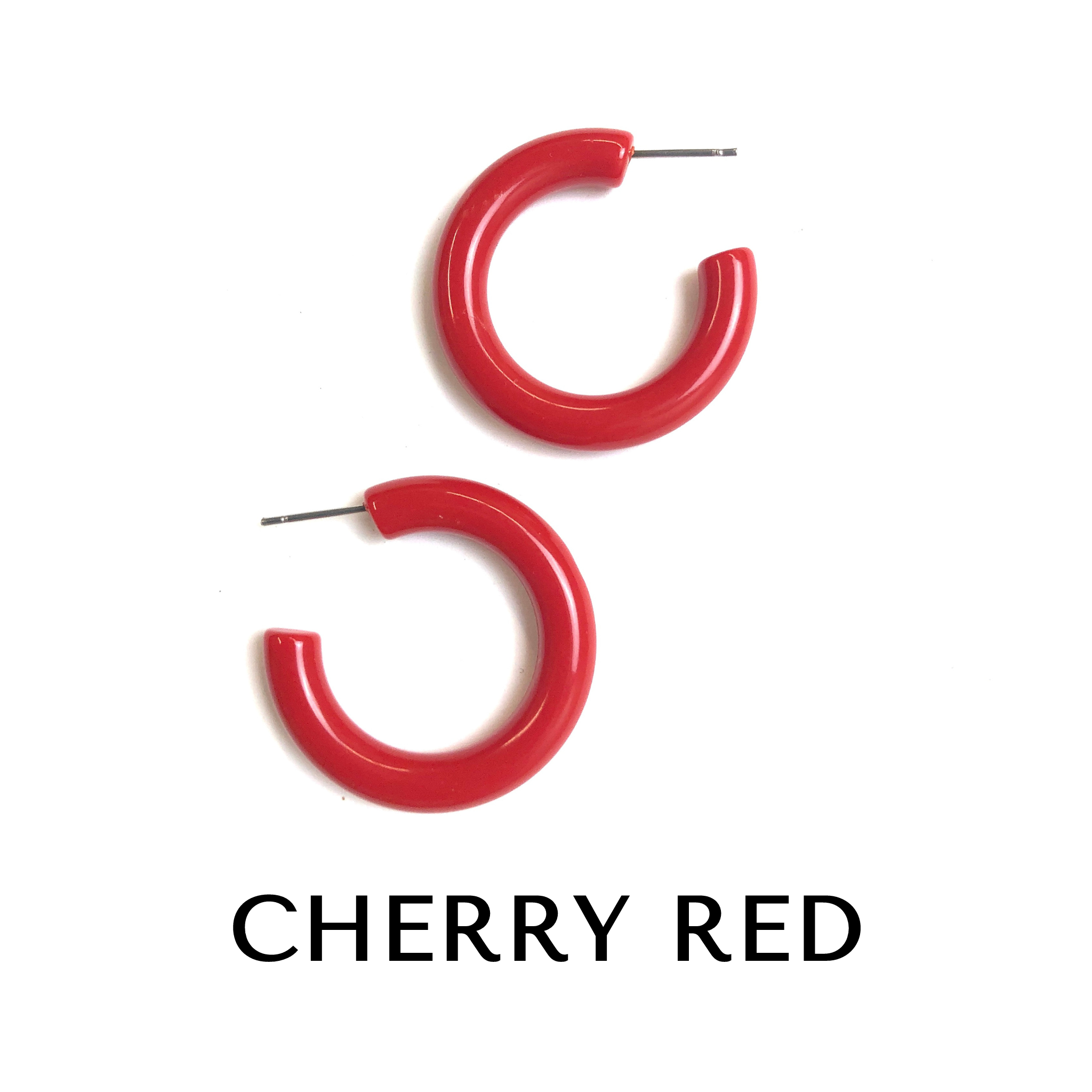 Tube Hoop Earrings - Best Plastics Collectible Hoops