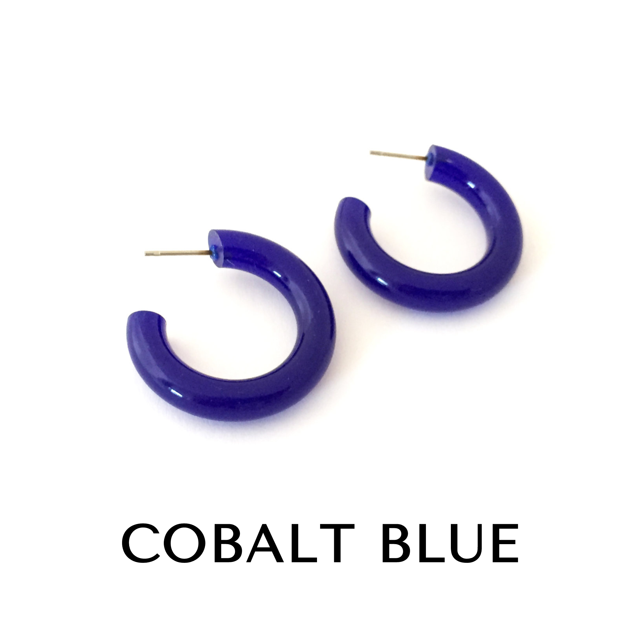 Tube Hoop Earrings - Best Plastics Collectible Hoops