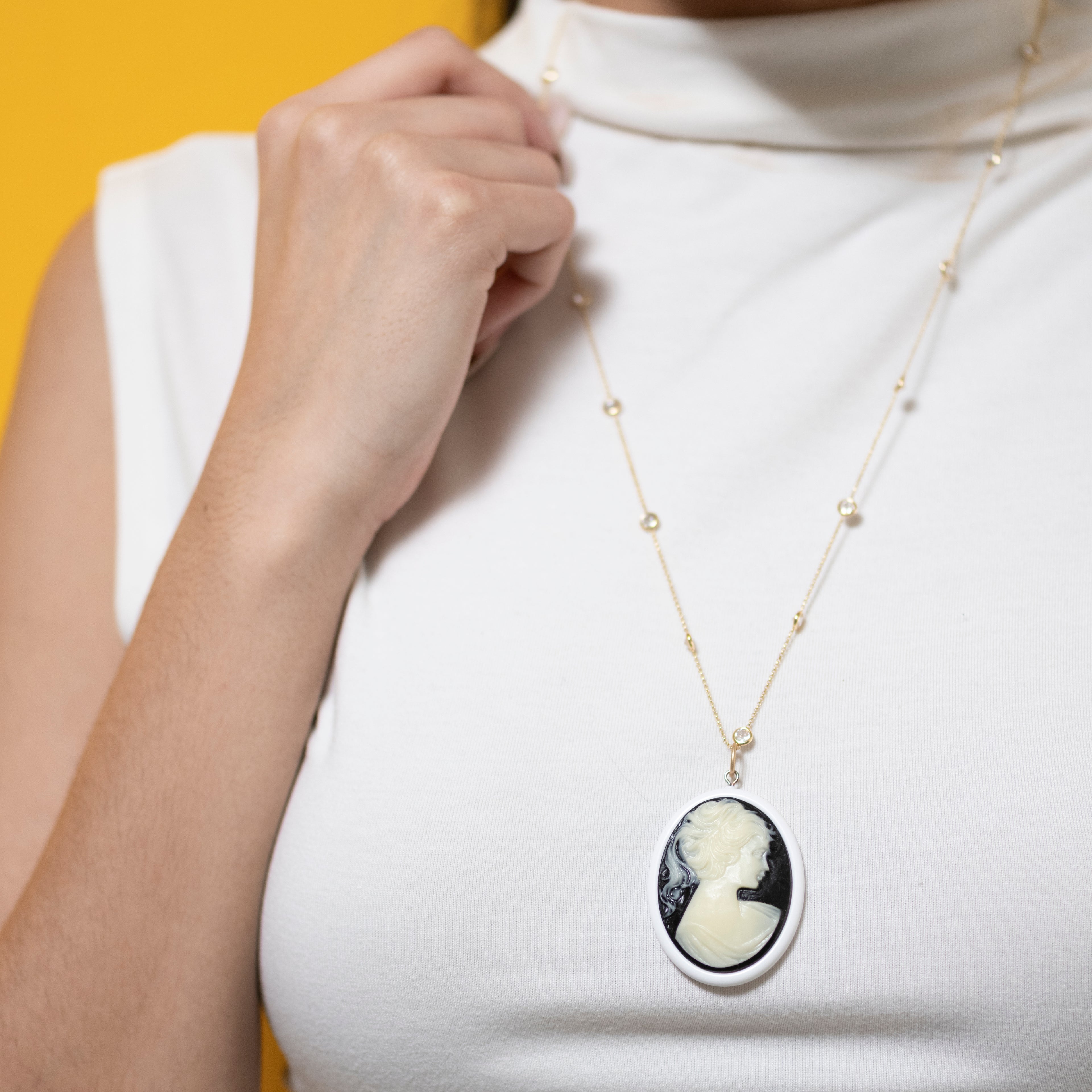 Old Soul Cameo Necklace