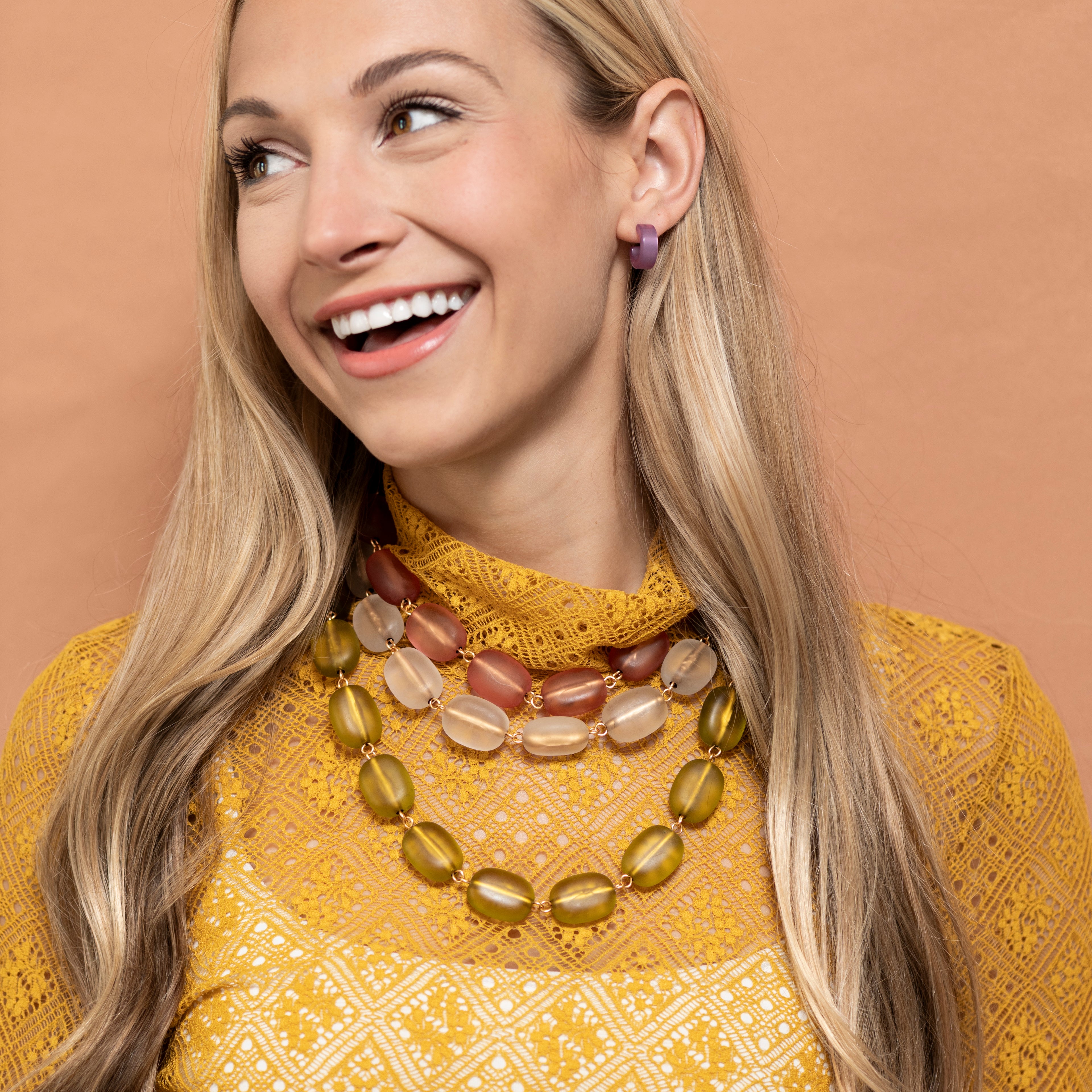 Gilded Frost Amelia Necklace