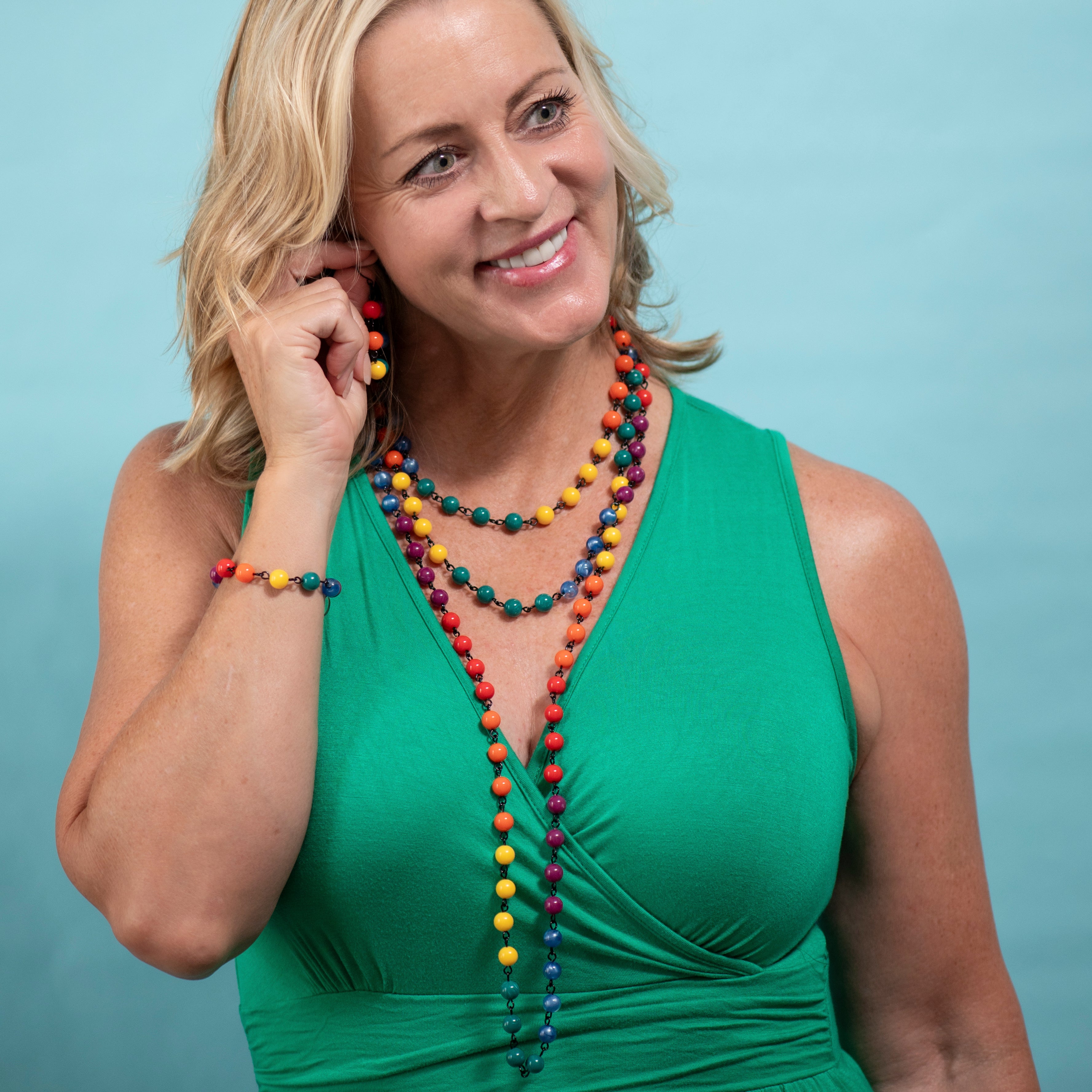 Songs About Rainbows Loopy Earrings