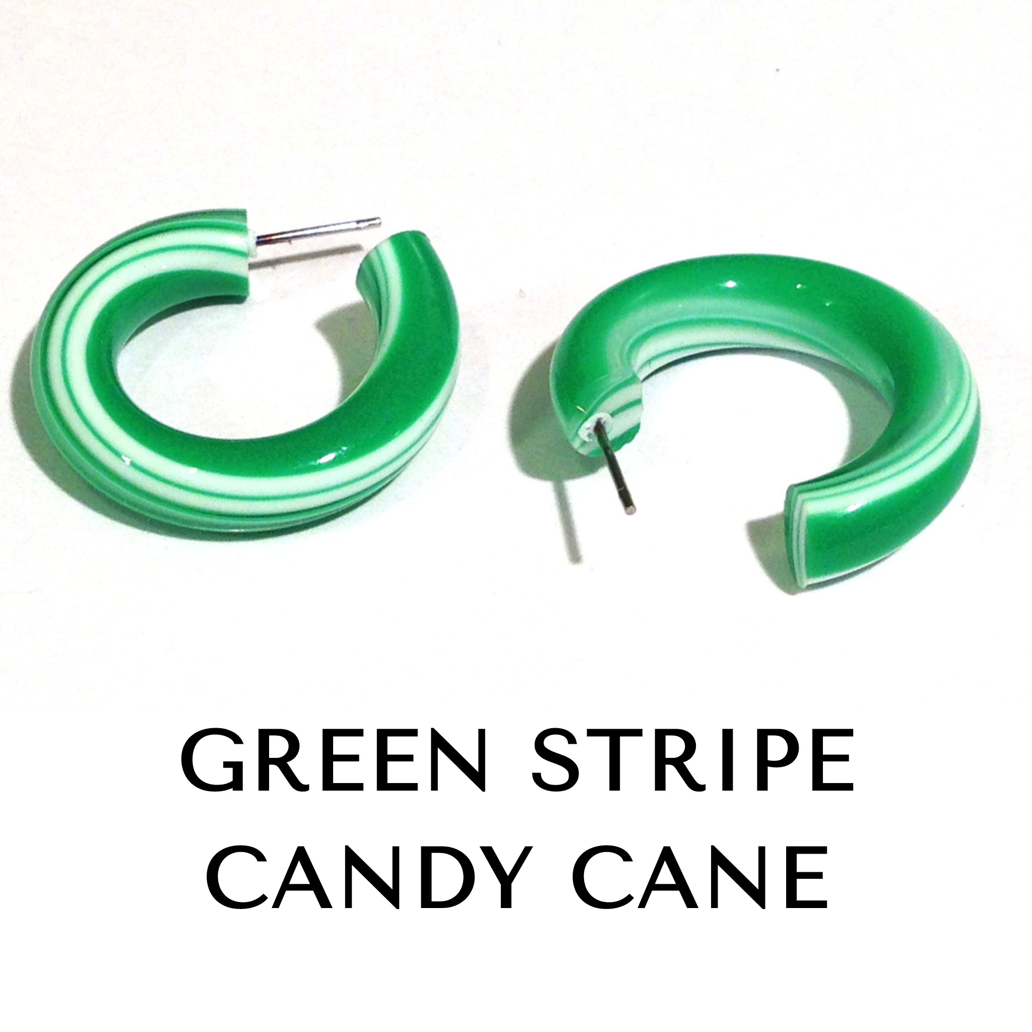 Tube Hoop Earrings - Best Plastics Collectible Hoops