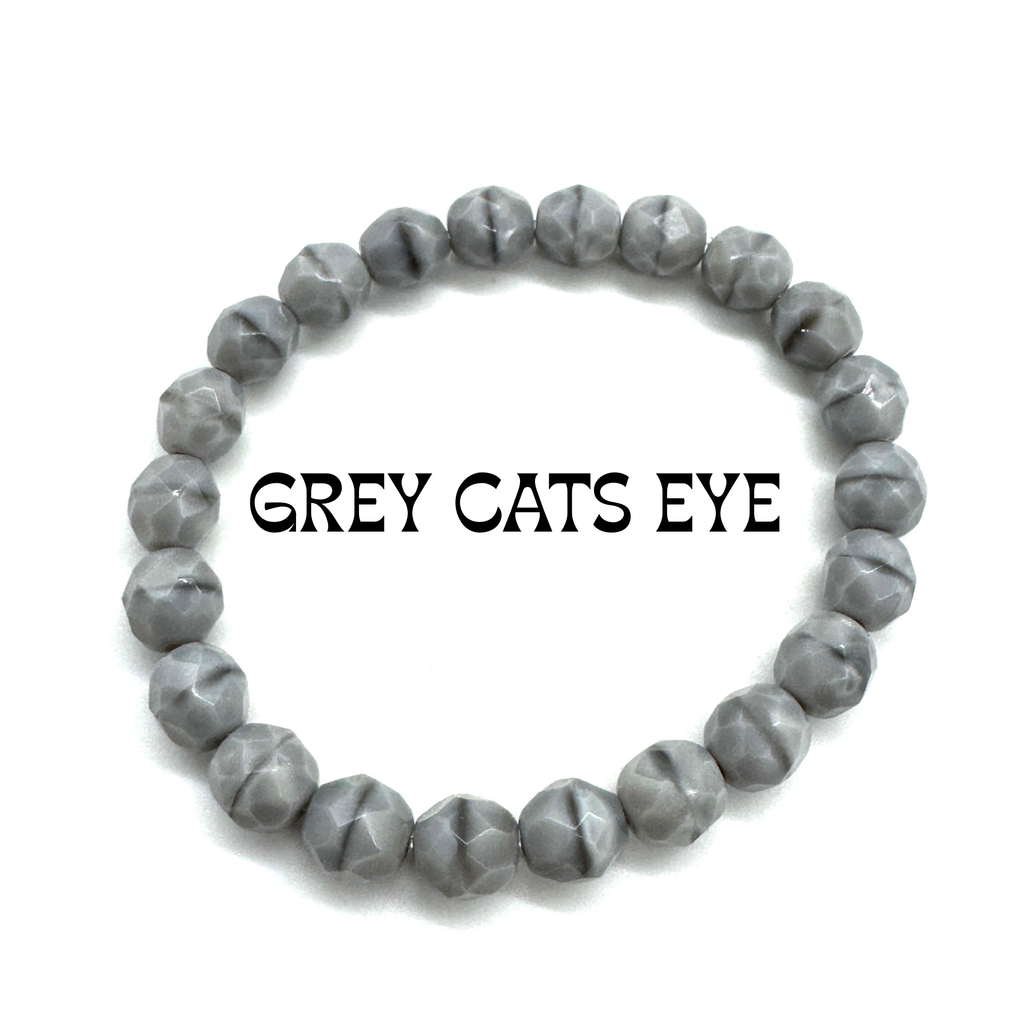 Fire Facets Glass Bracelet