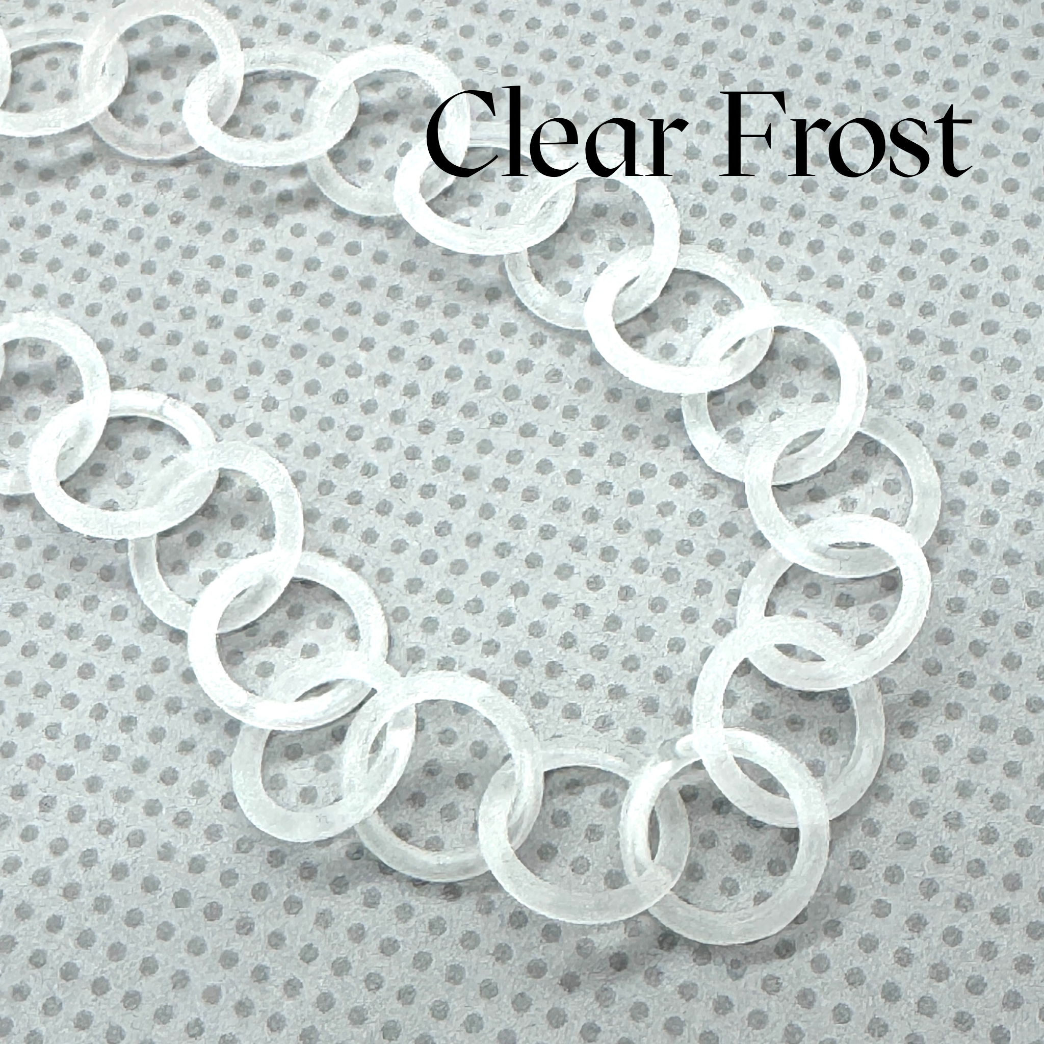 Clink Lucite Chain Link Necklace - Colorful Layering Chains*