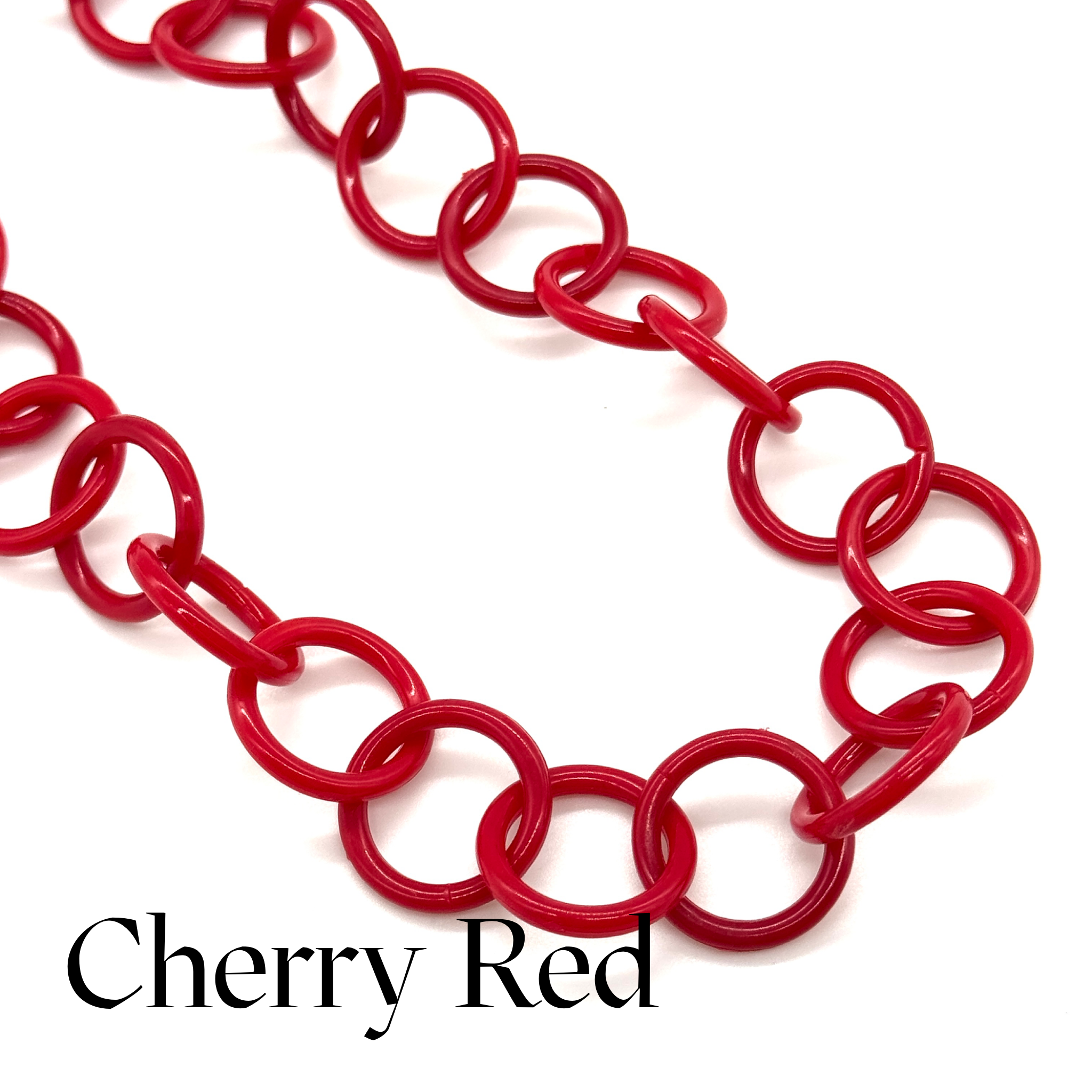 Clink Lucite Chain Link Necklace - Colorful Layering Chains*