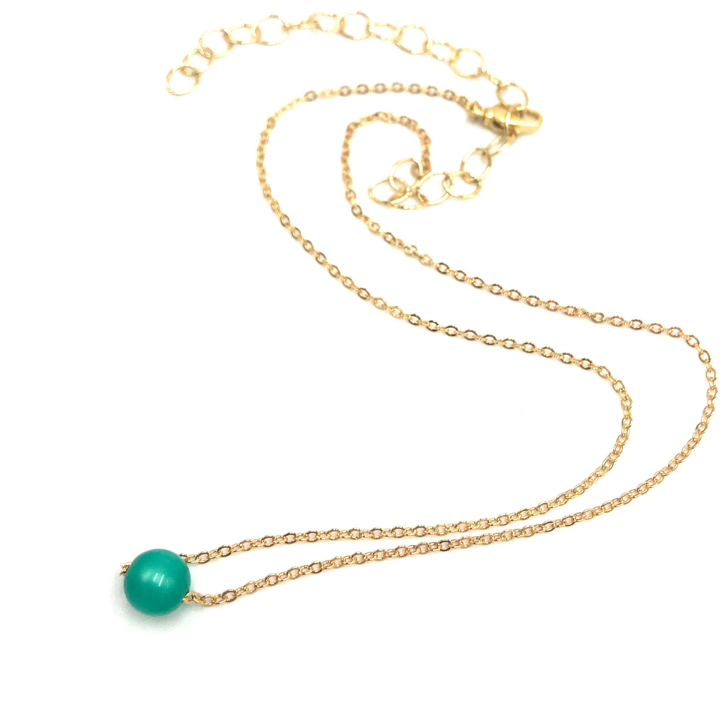 Moonglow Slide Bead Necklace