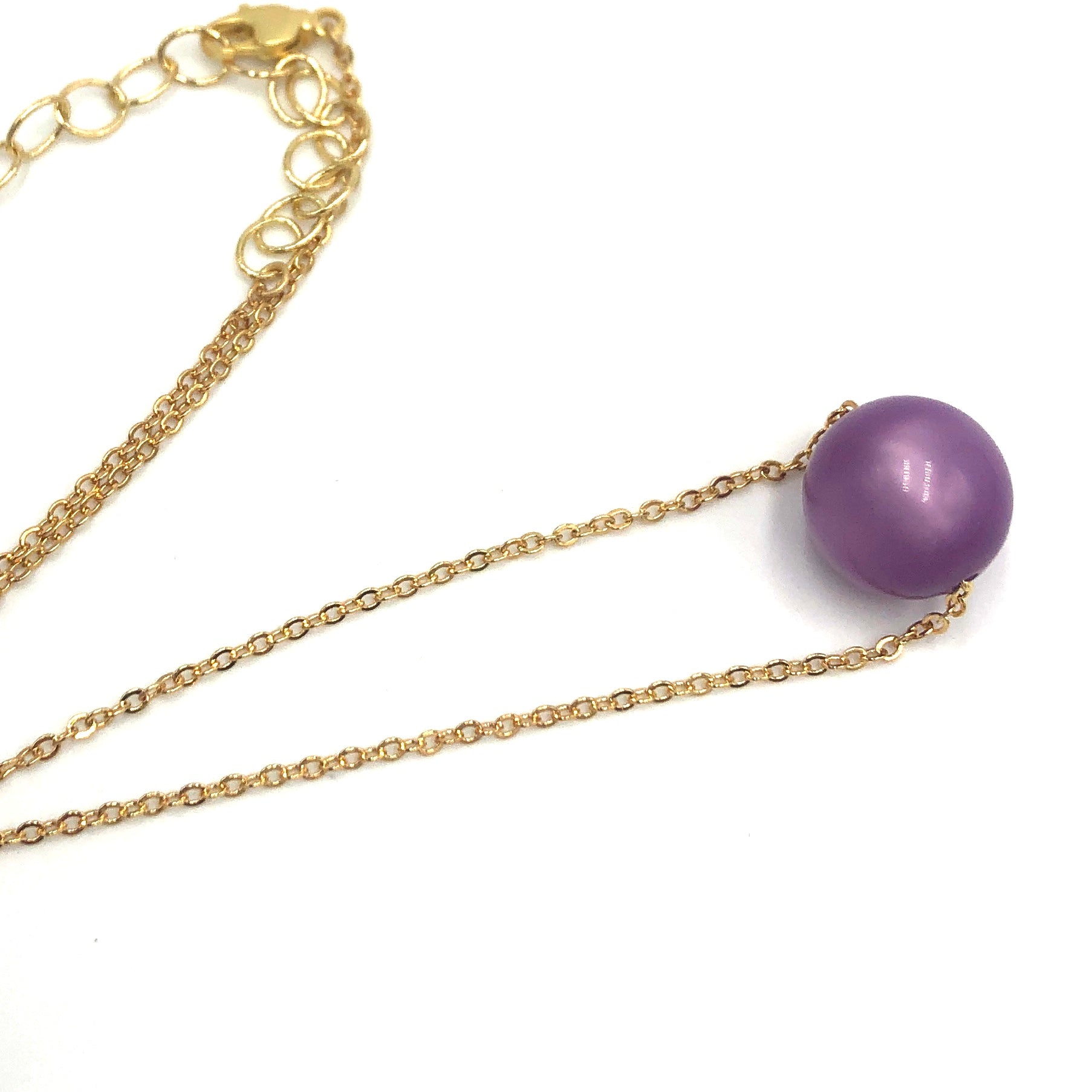 Moonglow Slide Bead Necklace