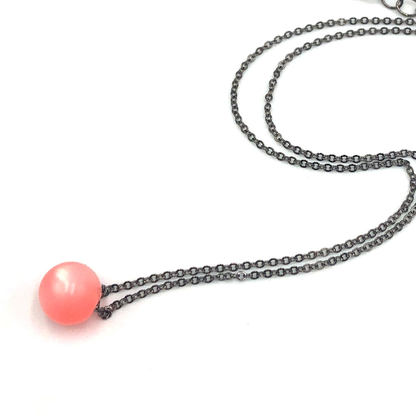 Moonglow Slide Bead Necklace