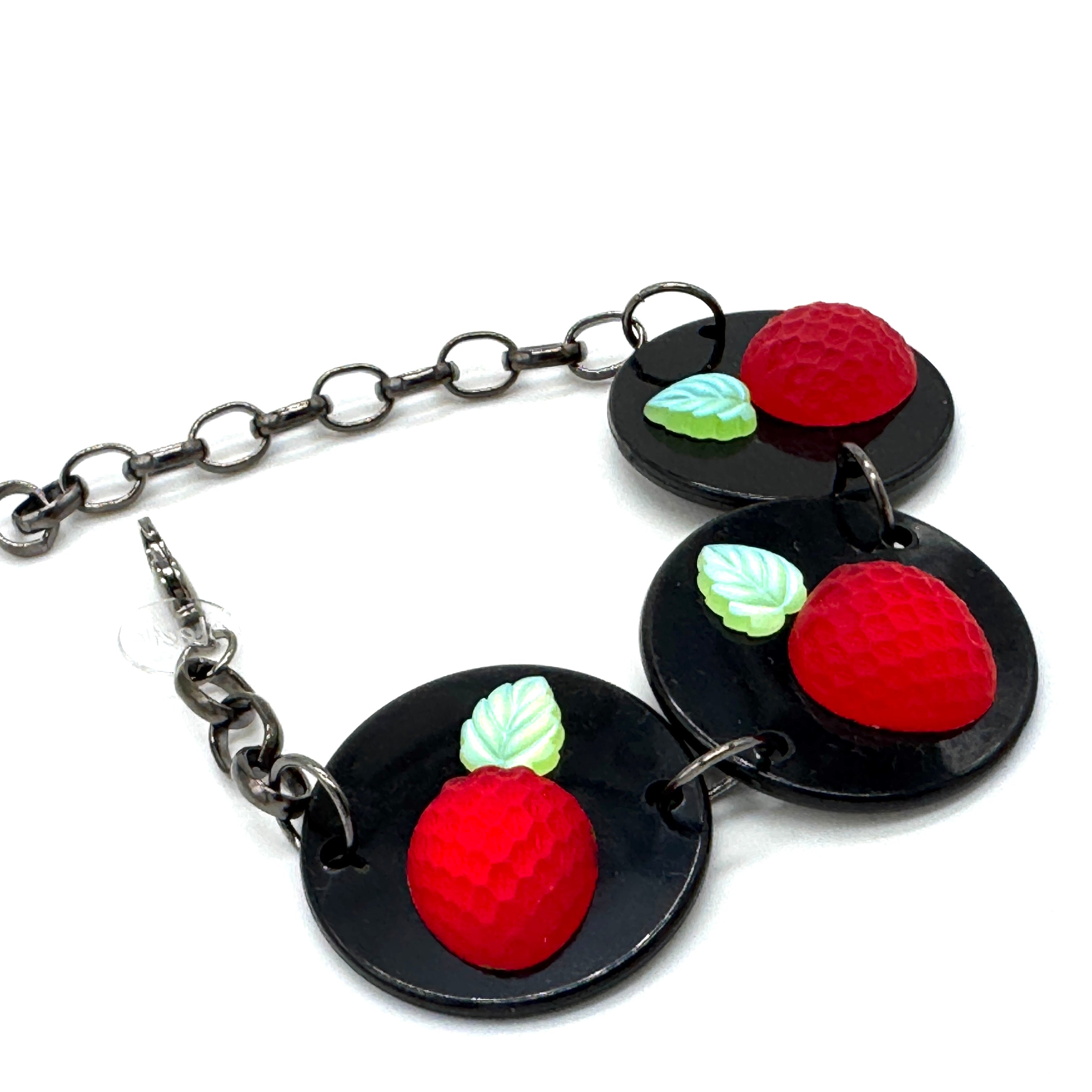 Strawberry Glow Bracelet