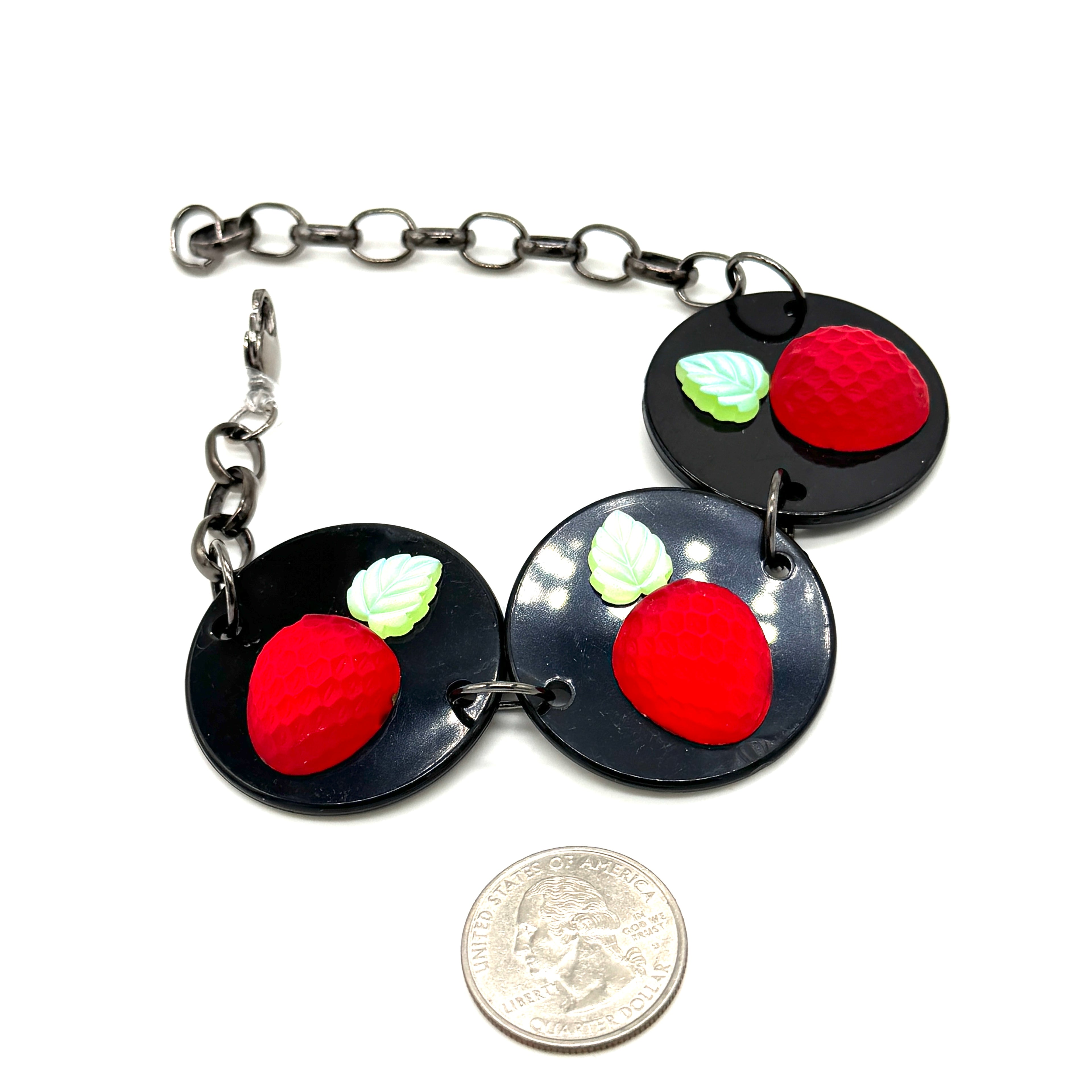 Strawberry Glow Bracelet