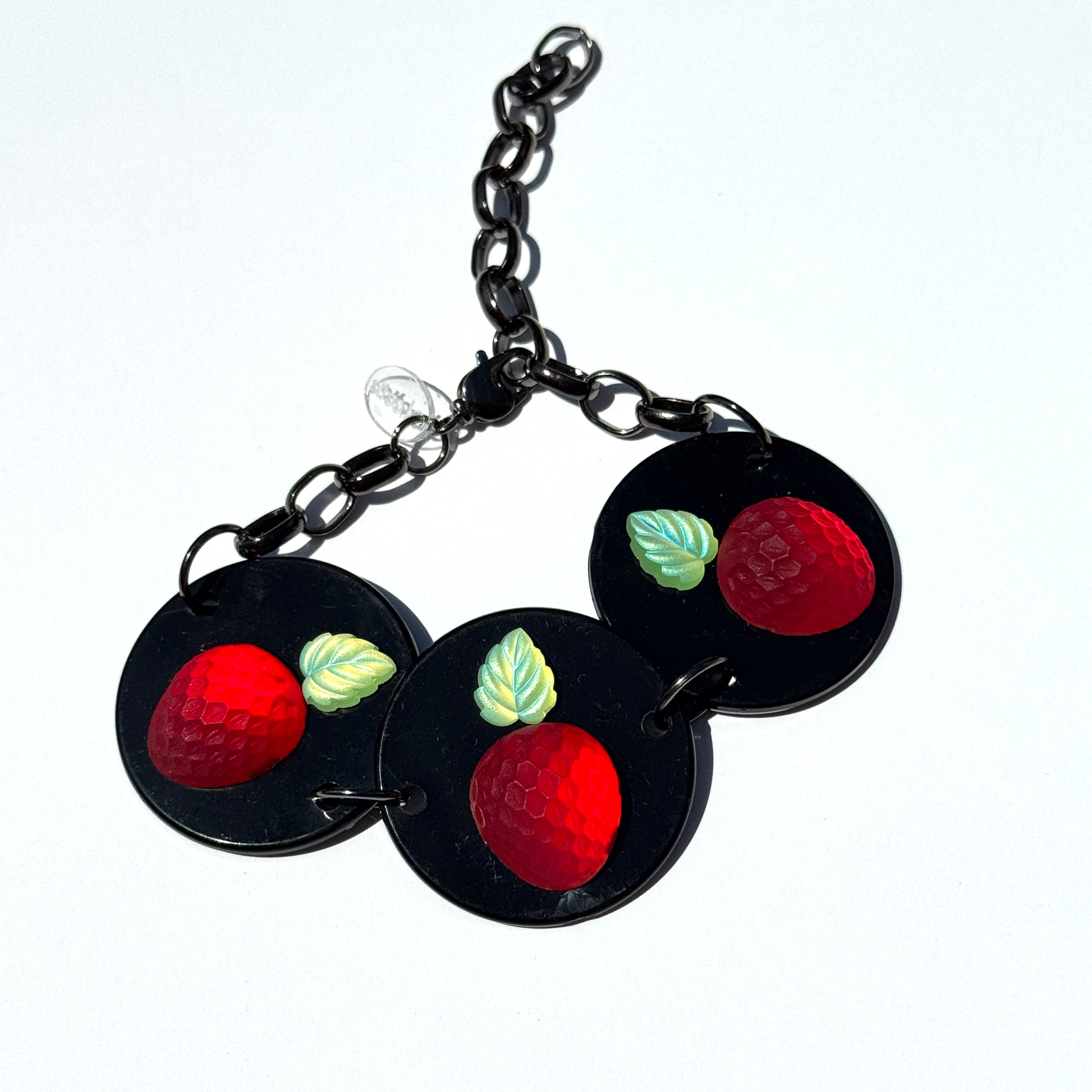 Strawberry Glow Bracelet