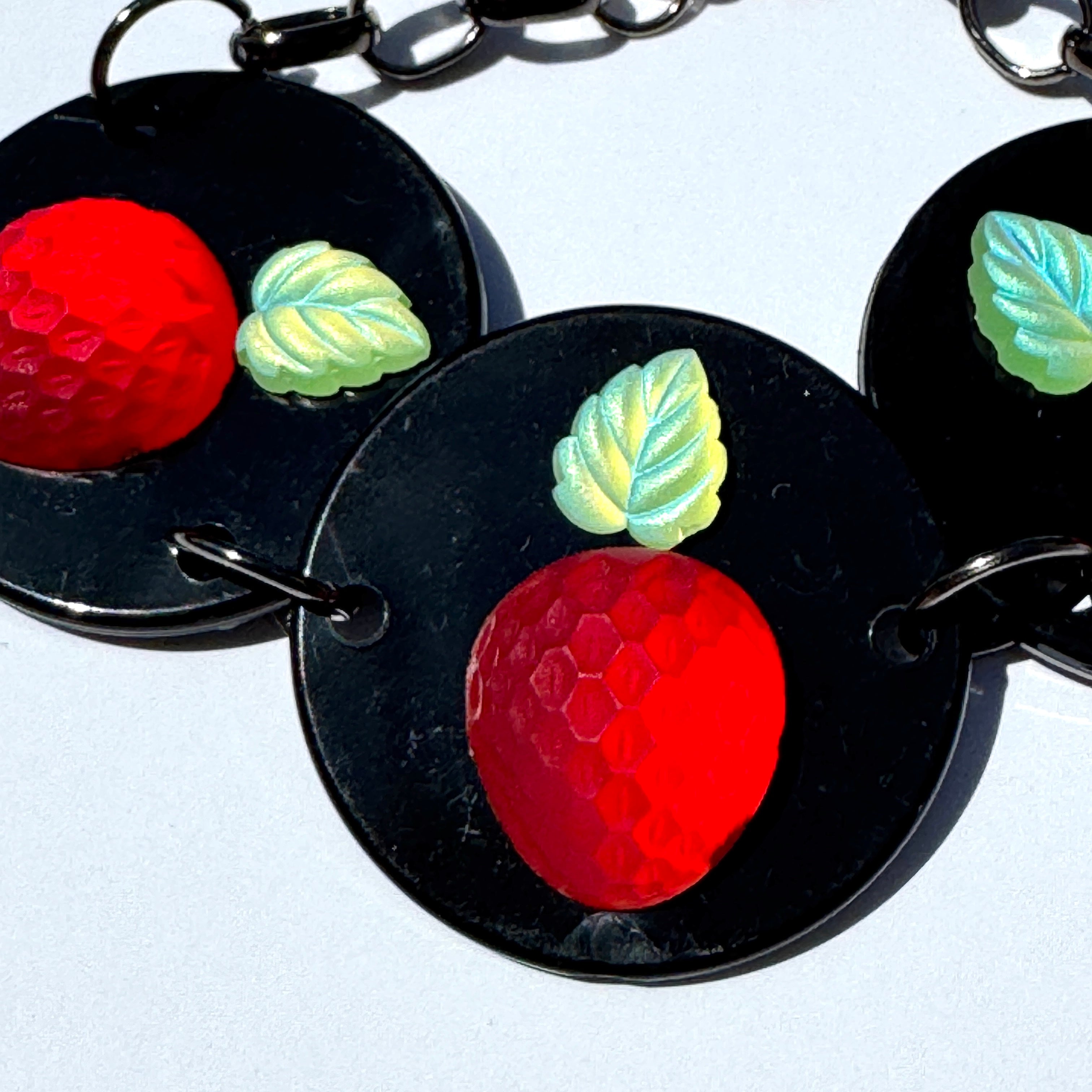 Strawberry Glow Bracelet