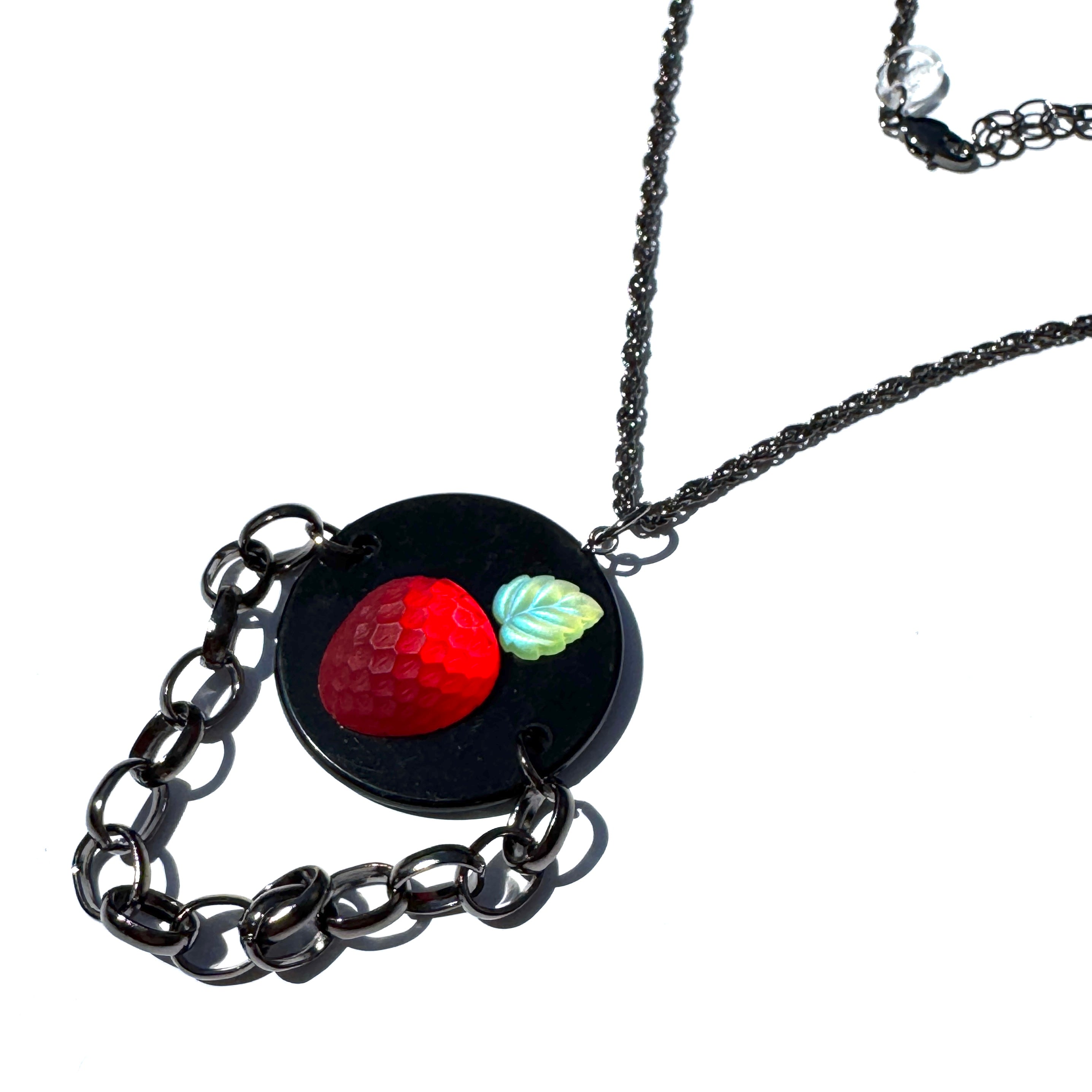 Strawberry Glow Necklace