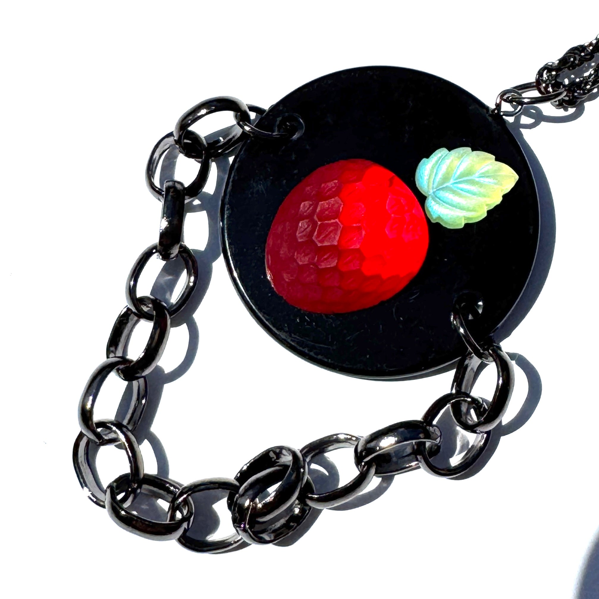 Strawberry Glow Necklace