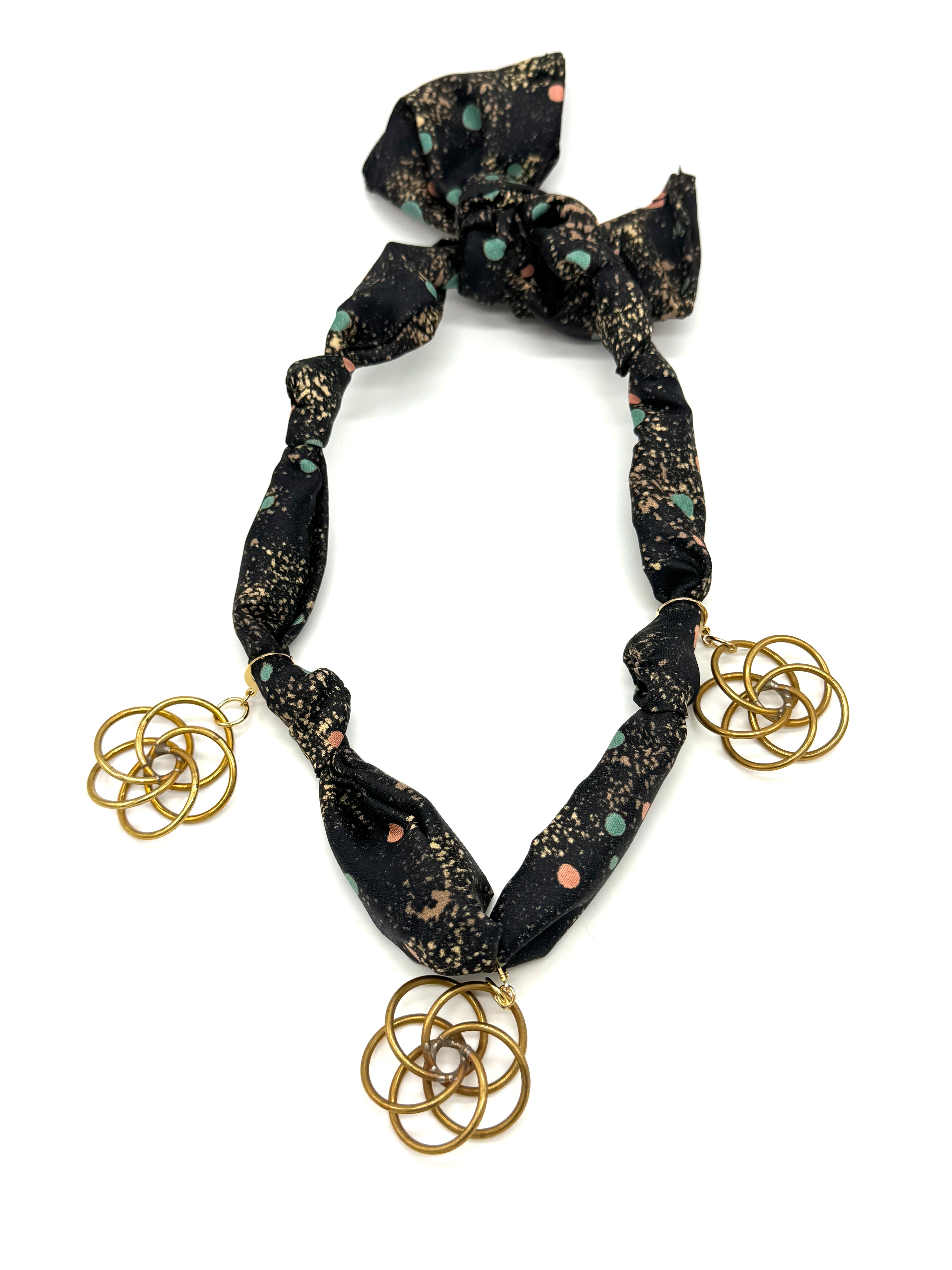 Scarfed & Charmed - the Leetie Scarf Charm Necklace