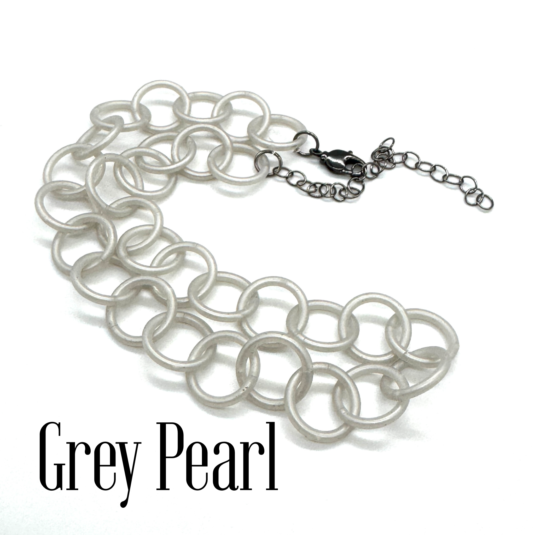 Clink Lucite Chain Link Necklace - Colorful Layering Chains*