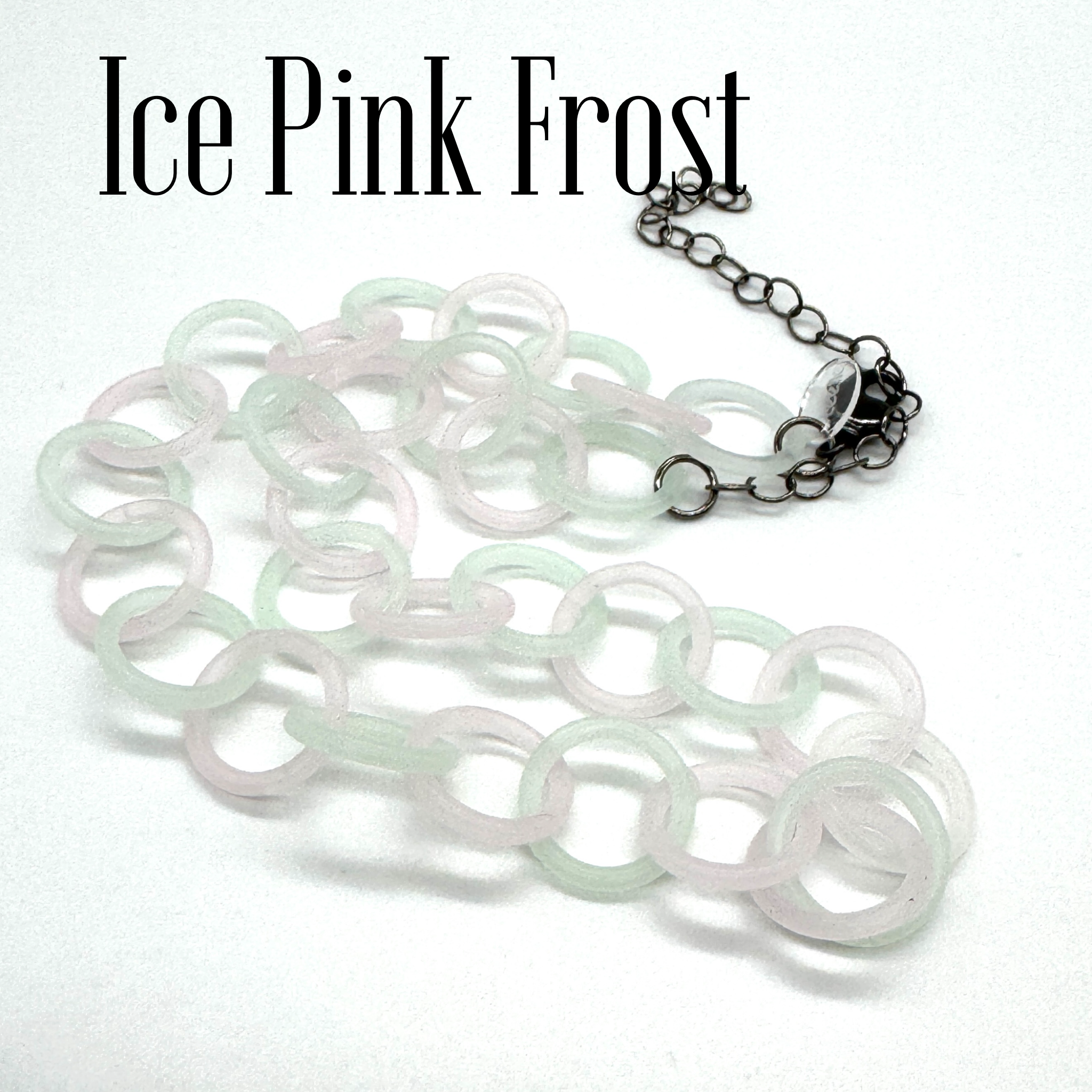 Clink Lucite Chain Link Necklace - Colorful Layering Chains*