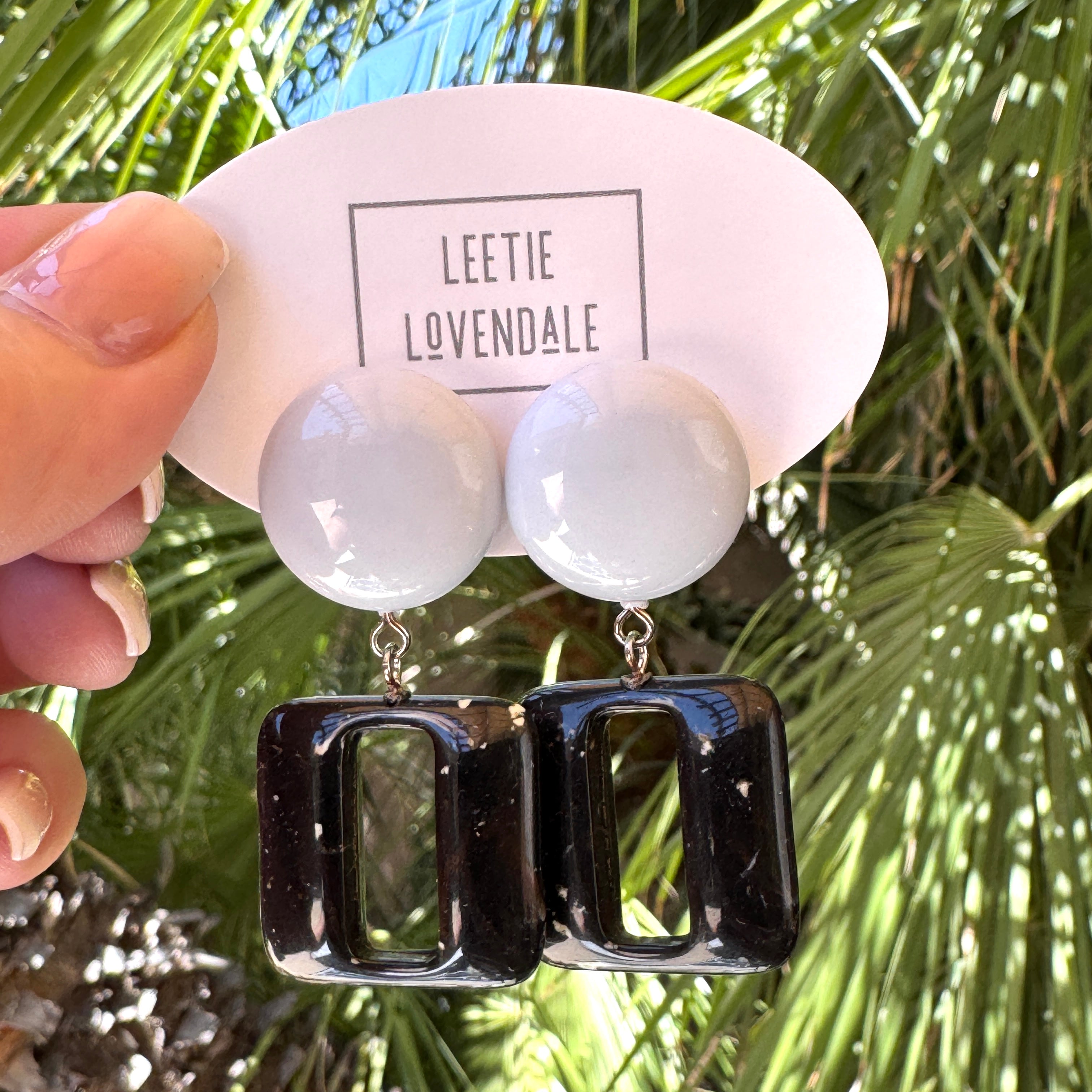 Cosmic Keyhole Earrings