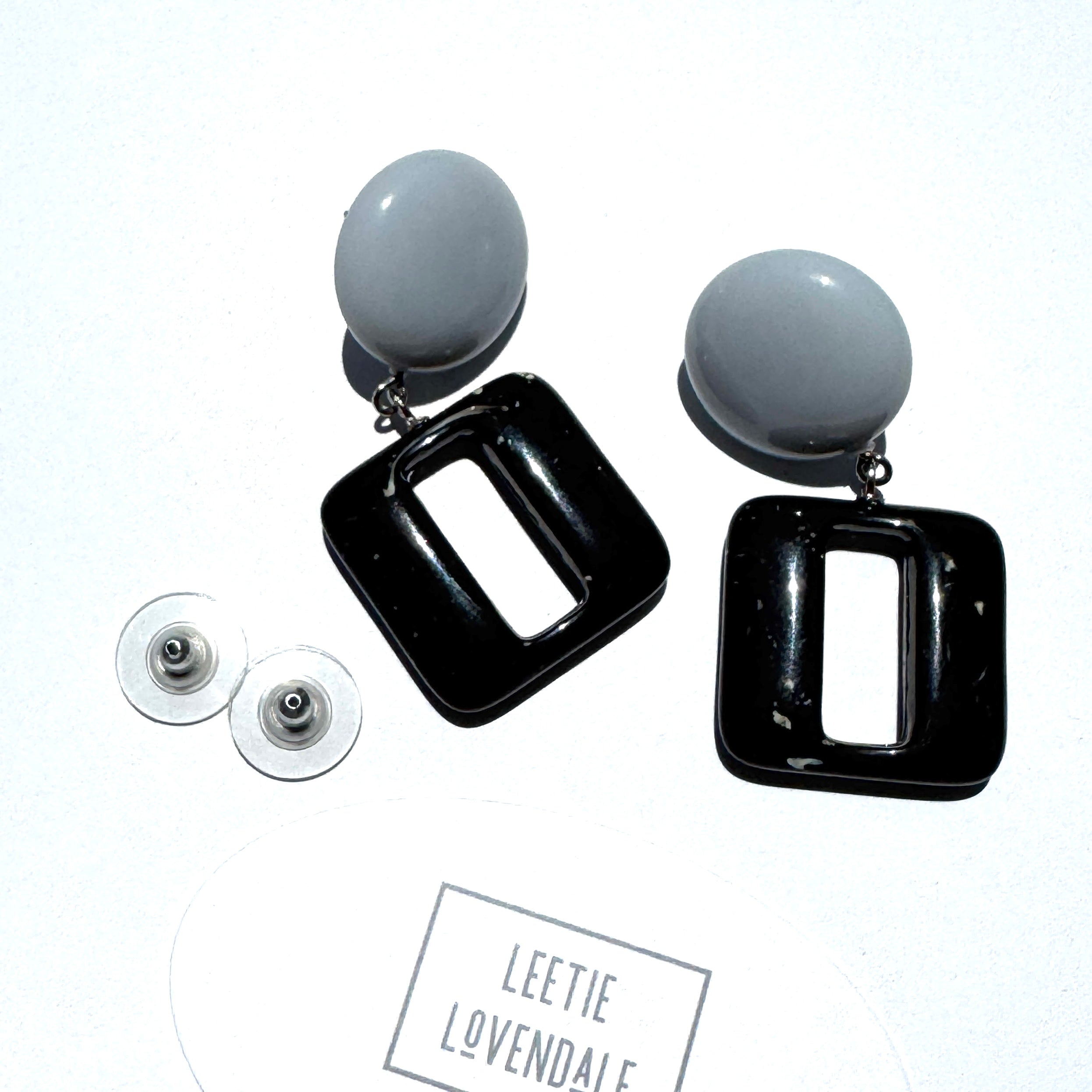 Cosmic Keyhole Earrings