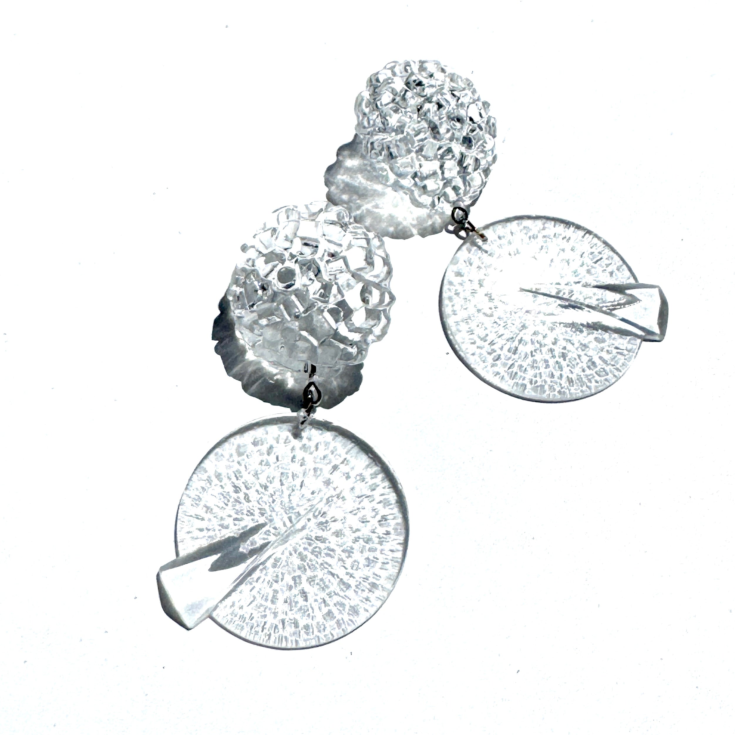 Wayfarer Lucite Statement Earrings