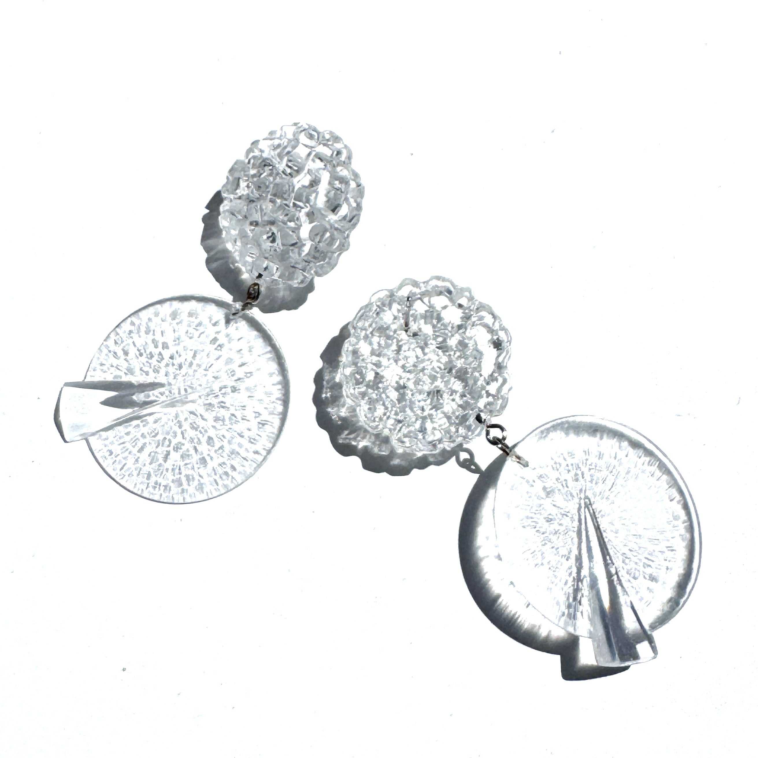 Wayfarer Lucite Statement Earrings