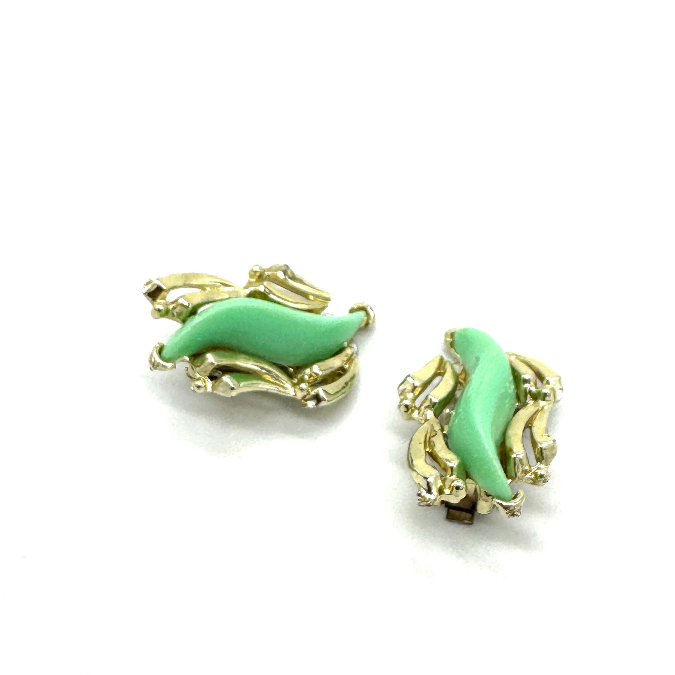 Pleased to Mint You Earrings, One Of A Kind - Estate Thermoset Event!