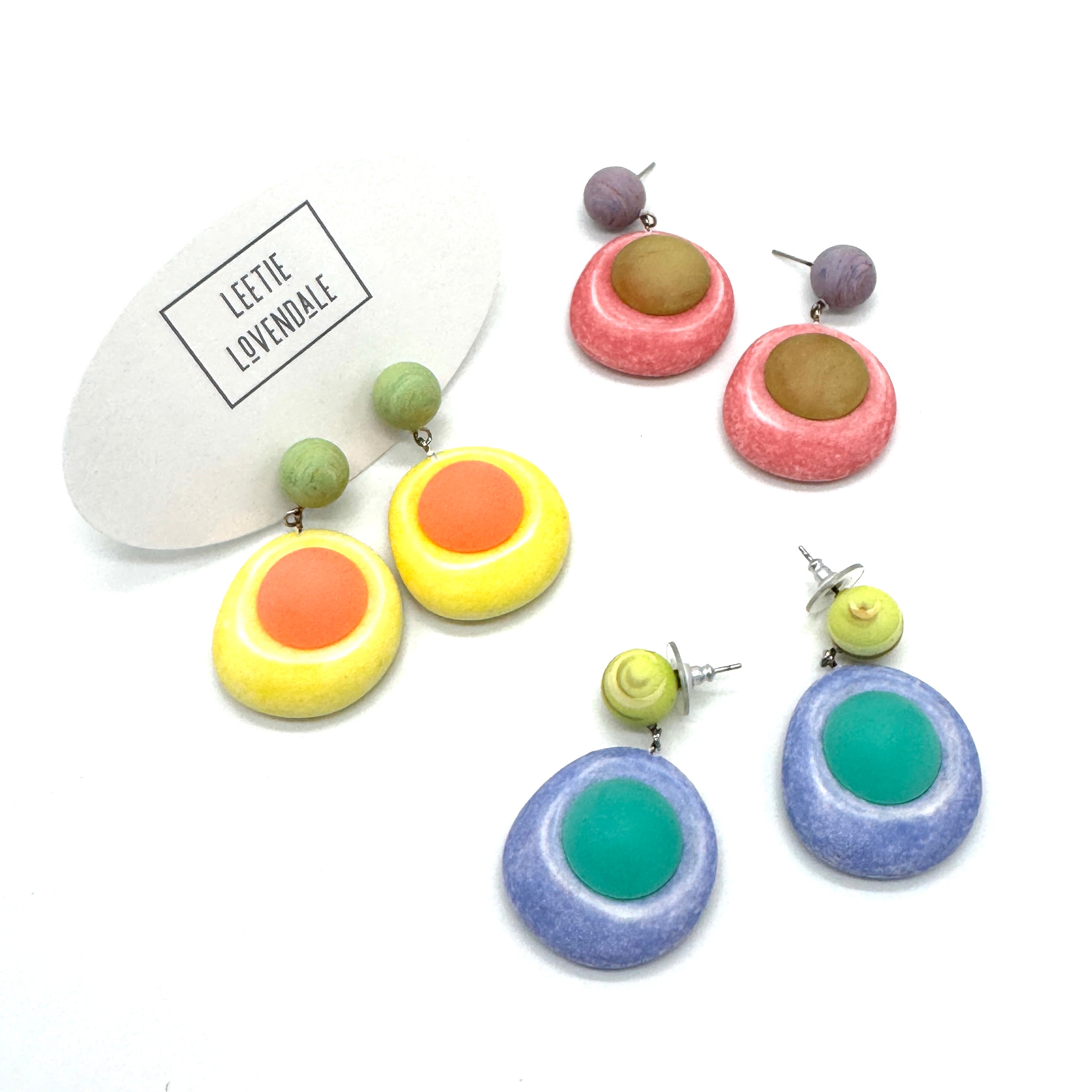Mod Matte Orbit Earrings