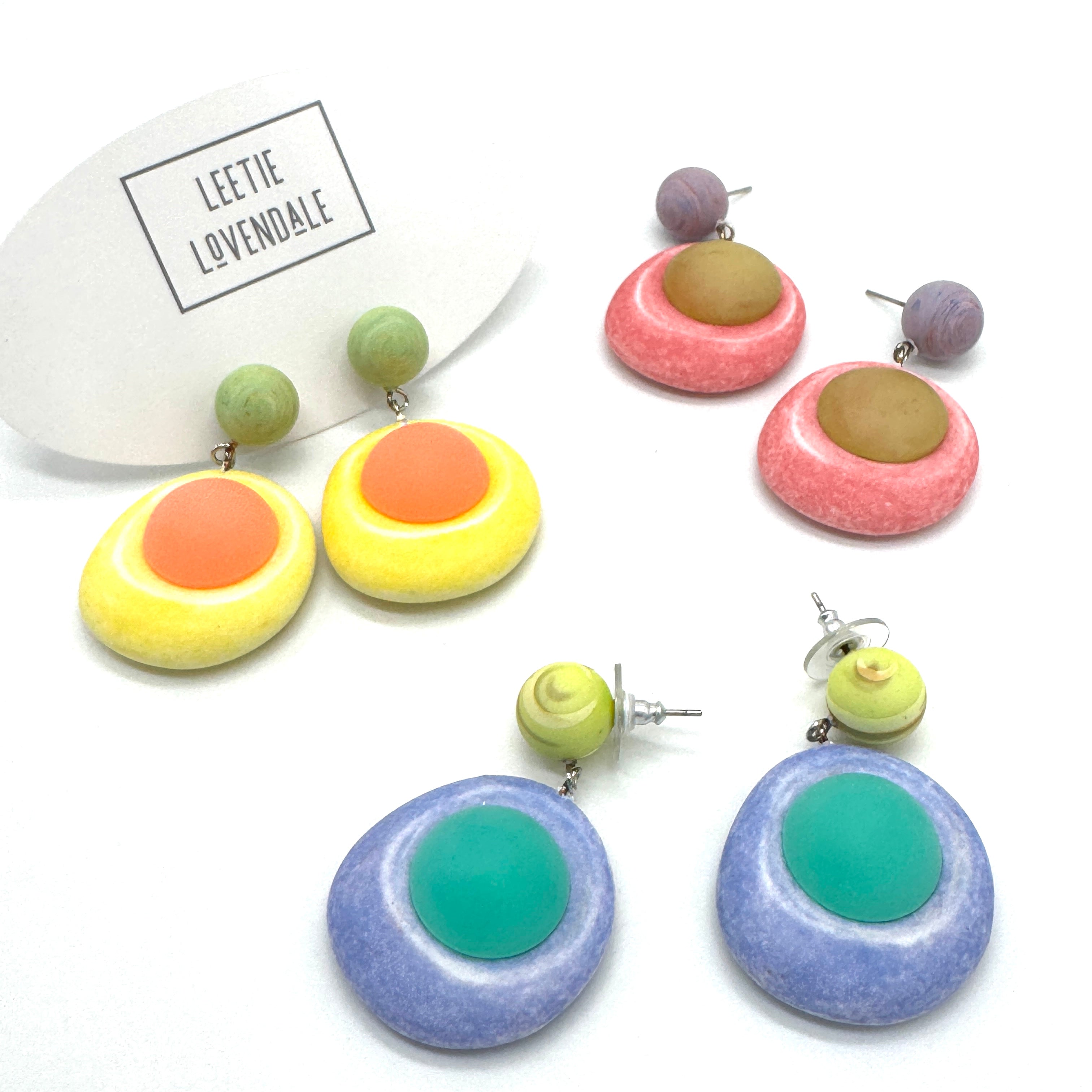 Mod Matte Orbit Earrings