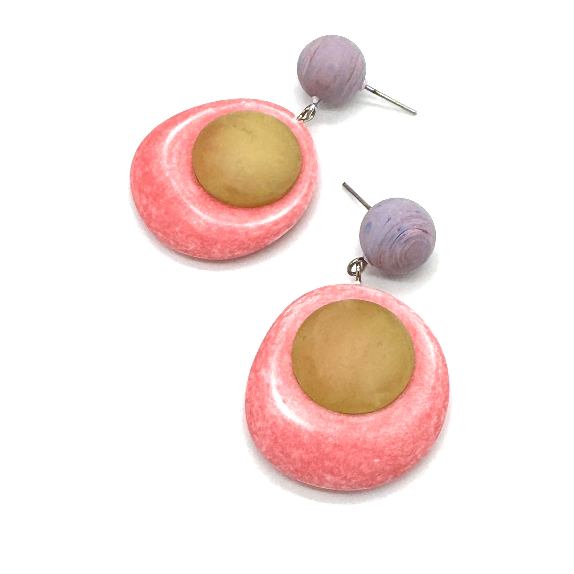 Mod Matte Orbit Earrings
