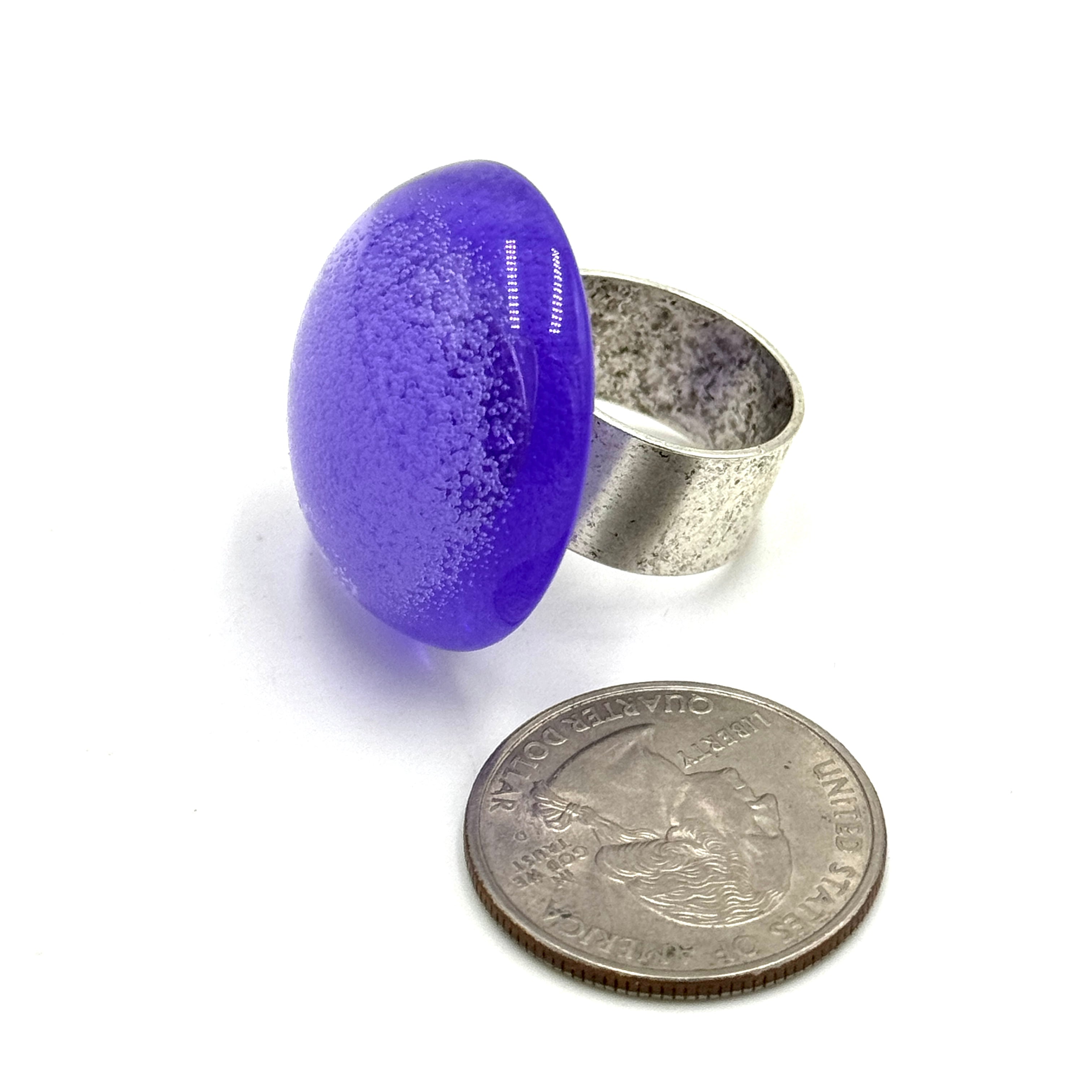 Lollipop Lucite Cocktail Ring