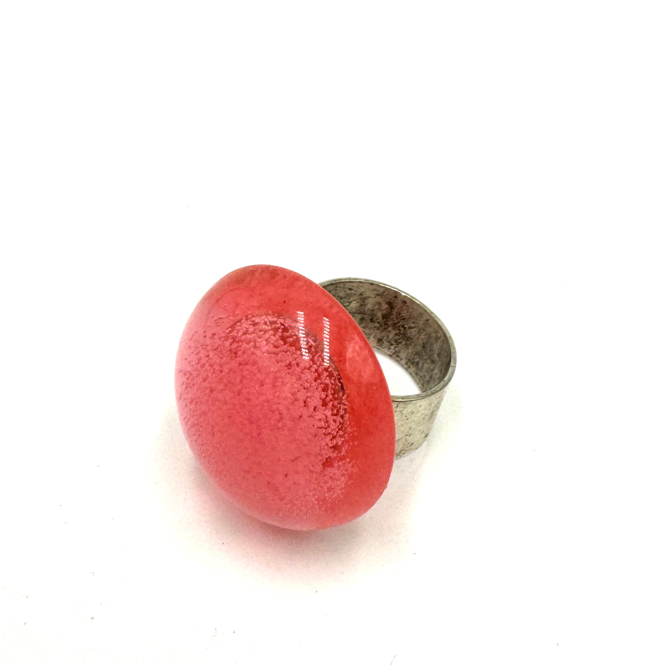 Lollipop Lucite Cocktail Ring