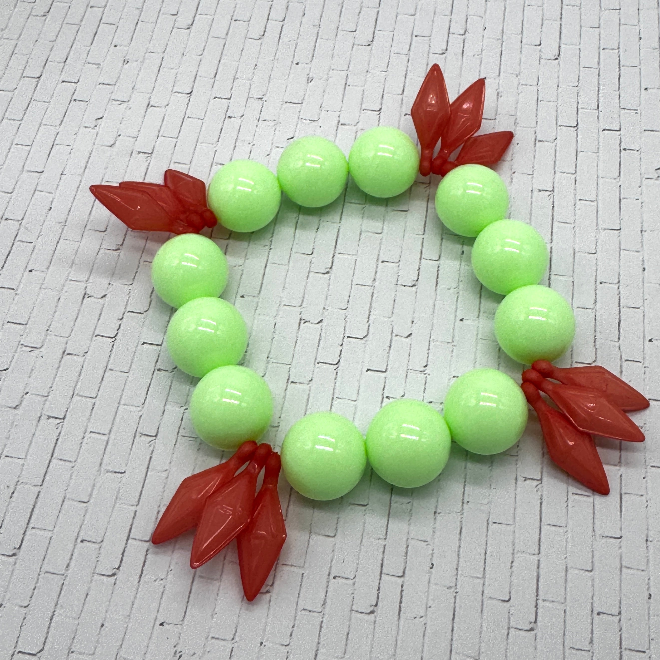 Neon Mint Cha Cha Bracelet