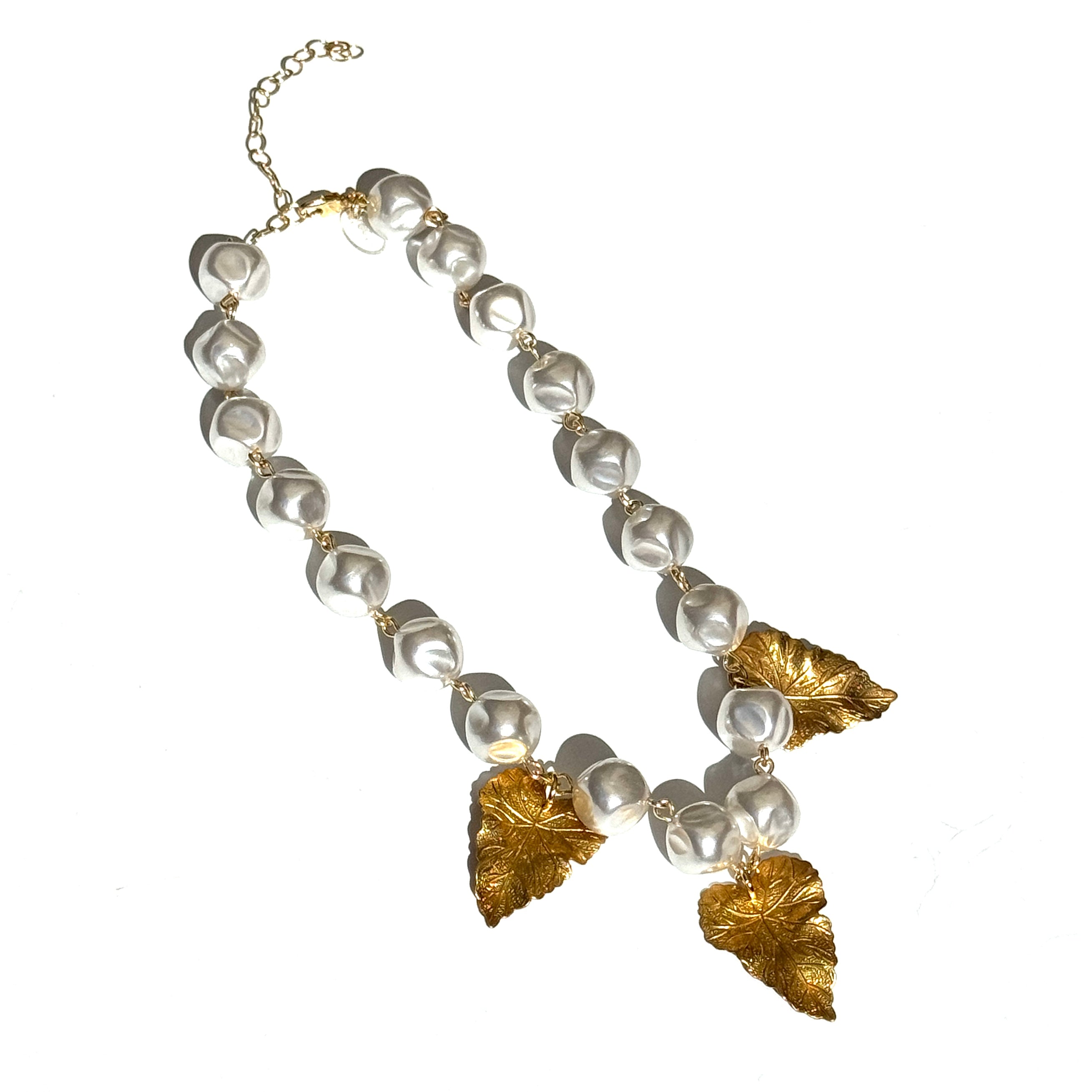 Golden Legacy Leaf Necklace