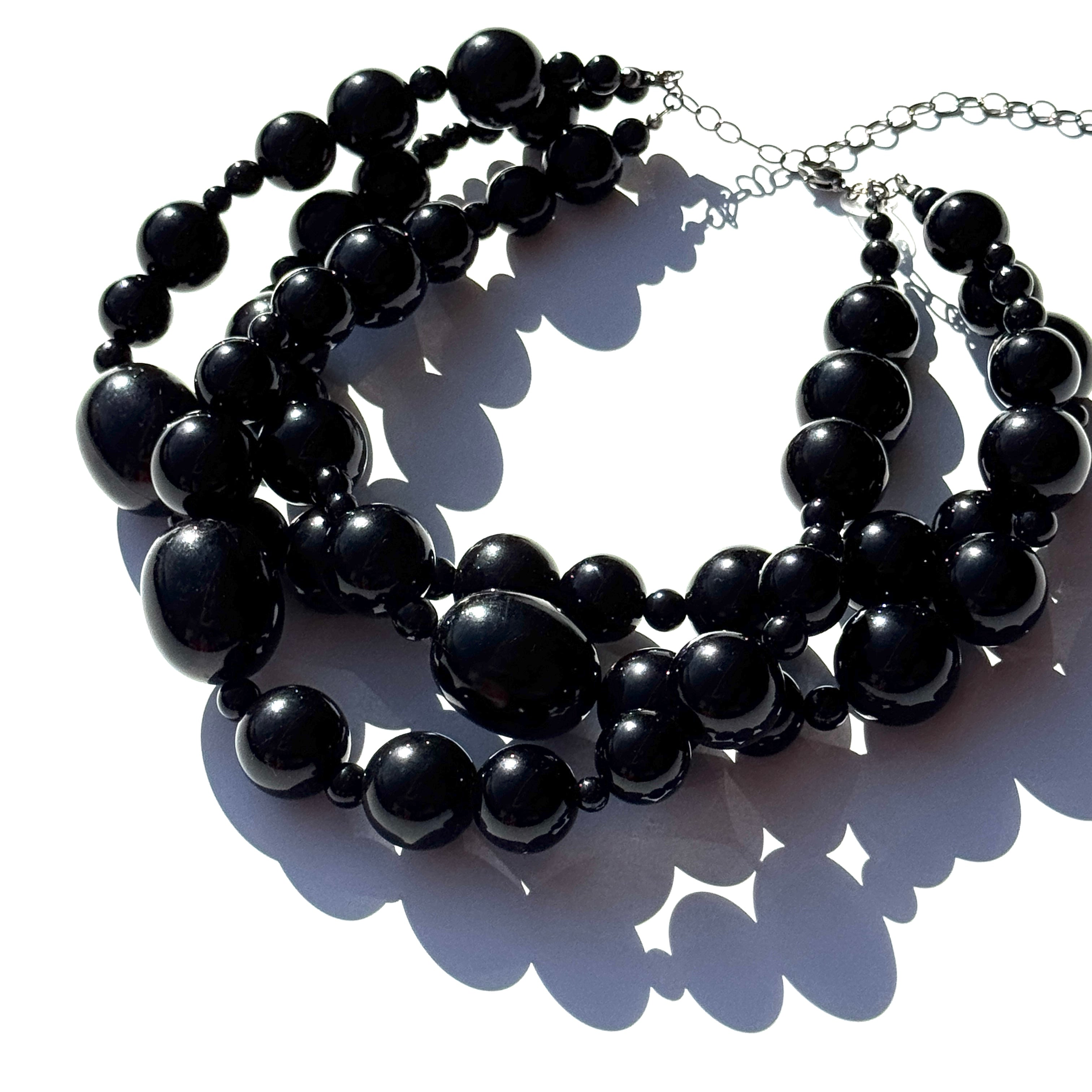 Midnight Bold Morgan Necklace