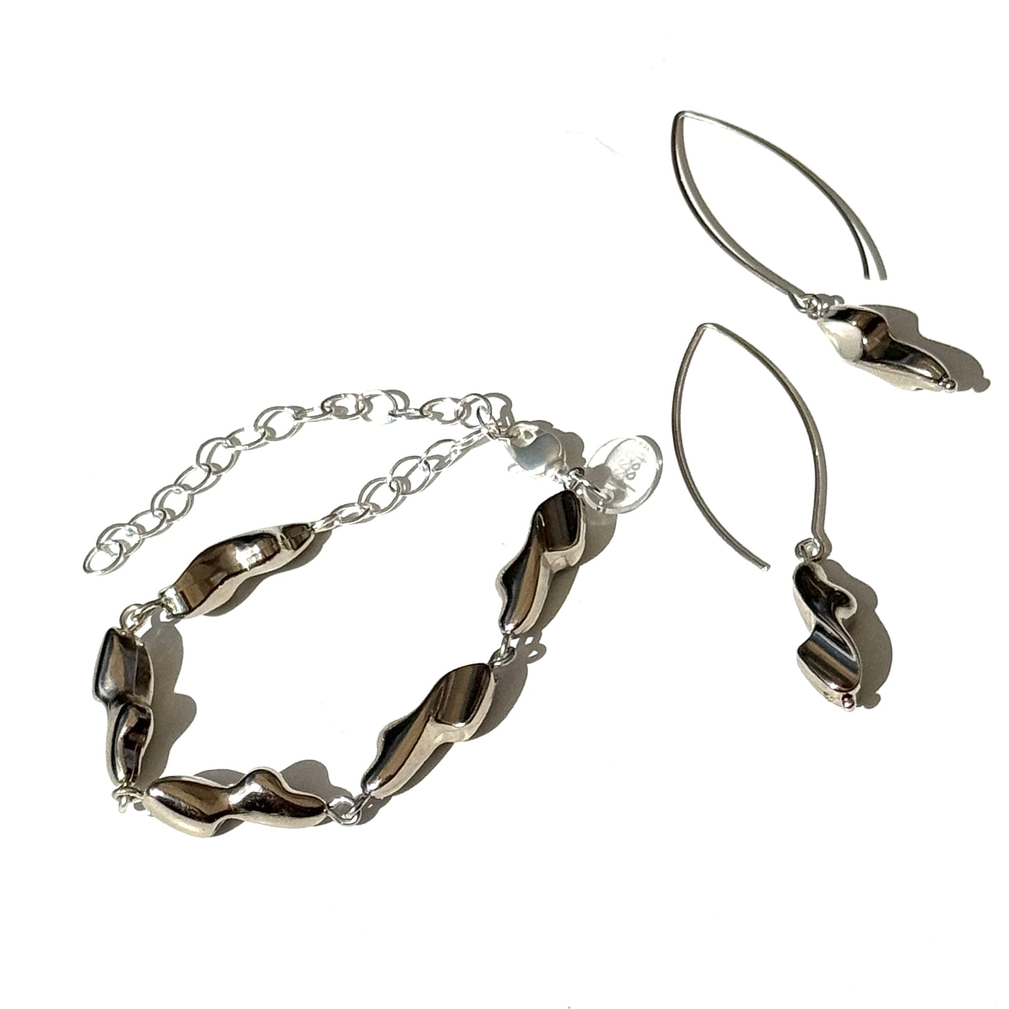 Galactic Gleam Raindrop Earrings