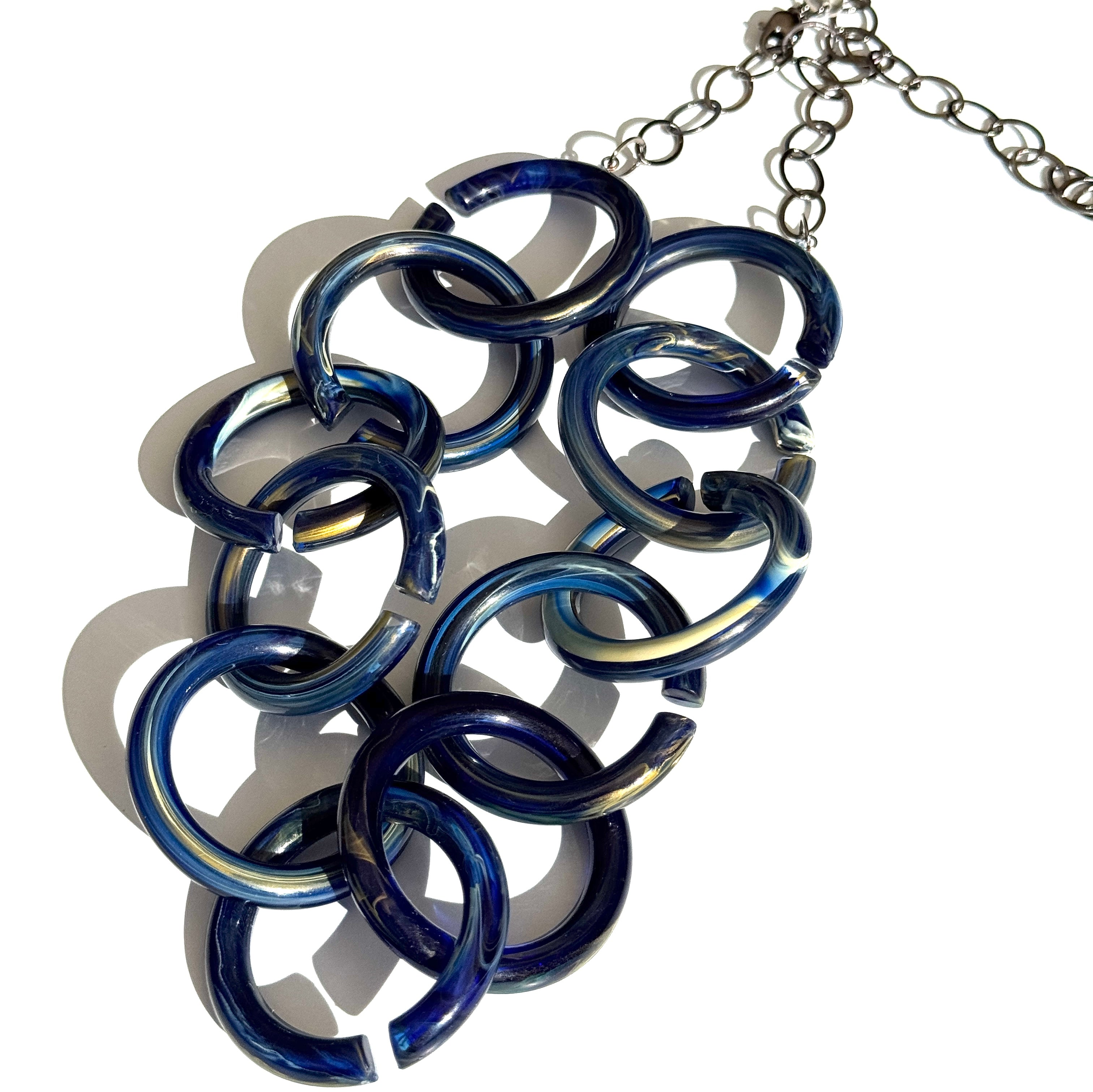 Marble Linked Luxe Chain Necklace