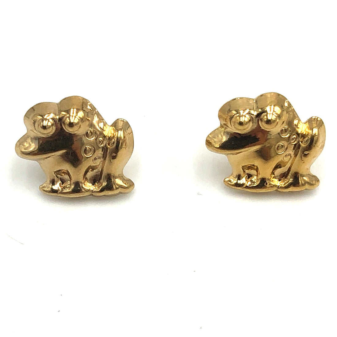 Frogs Deadstock Stud Earrings *Final Sale