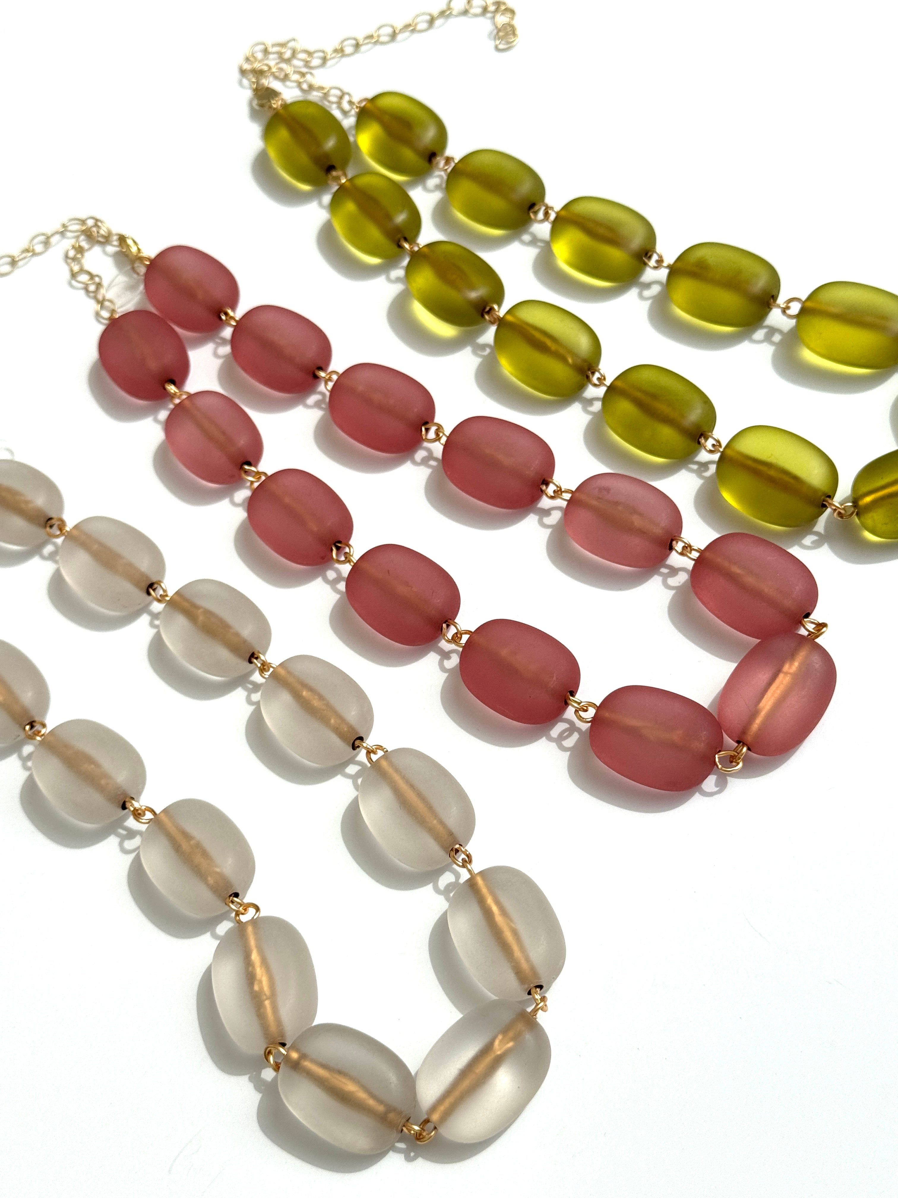 Gilded Frost Amelia Necklace