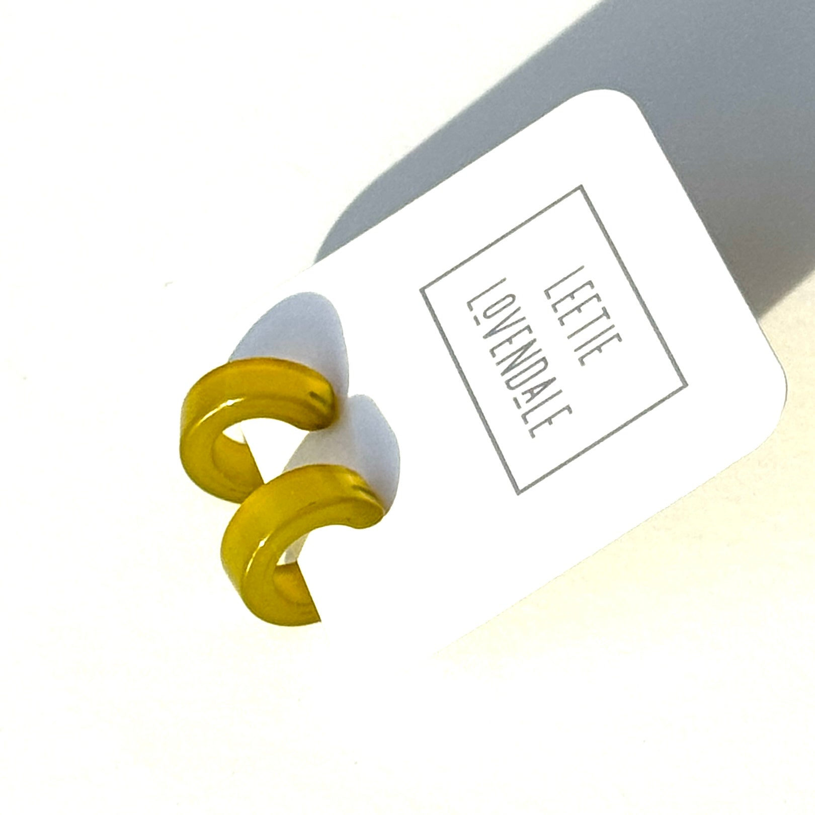 Moonglow Mini Hugger Hoop Earrings