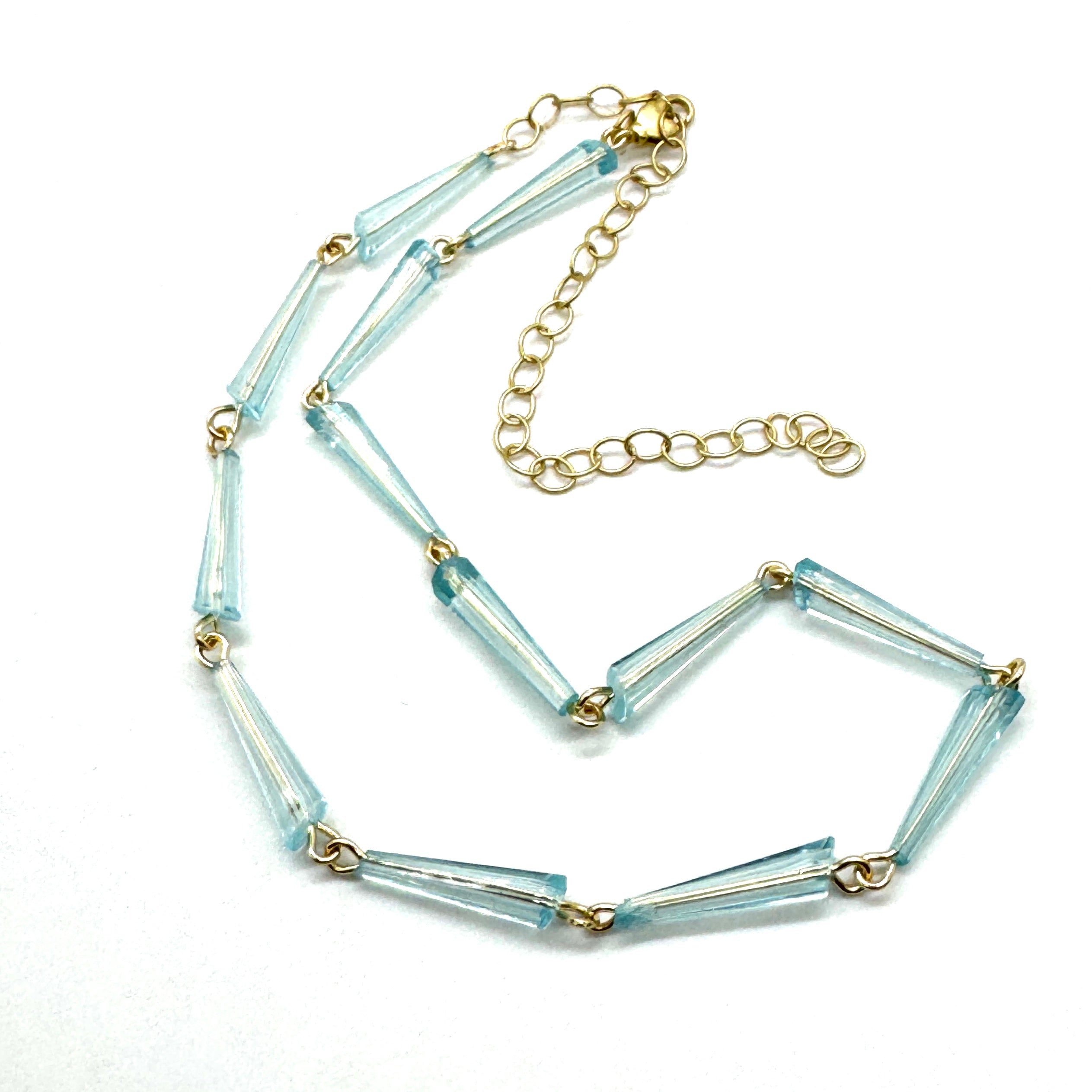 Tapered Prism Amelia Necklace
