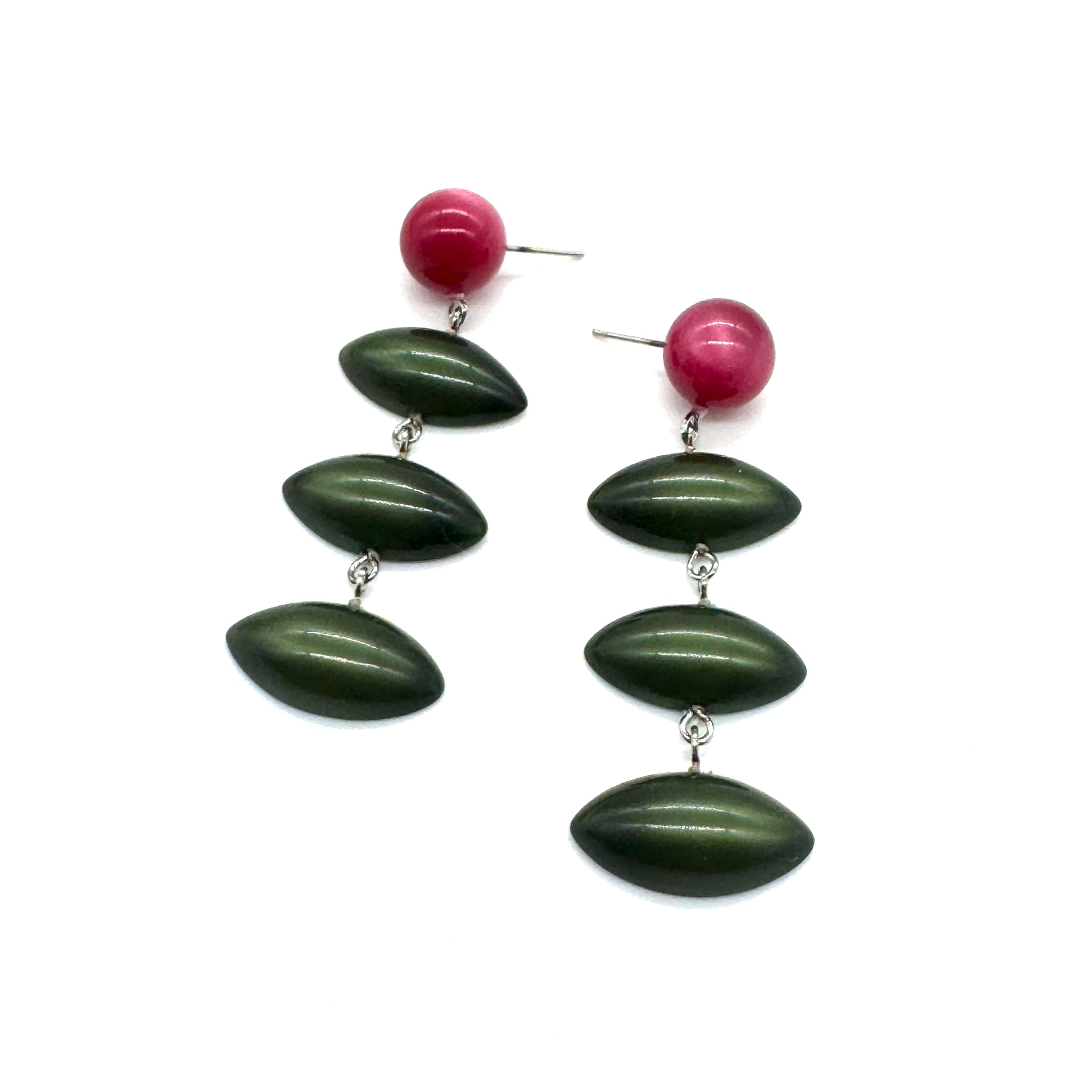 Berry Grove Moonglow Cascade Earrings