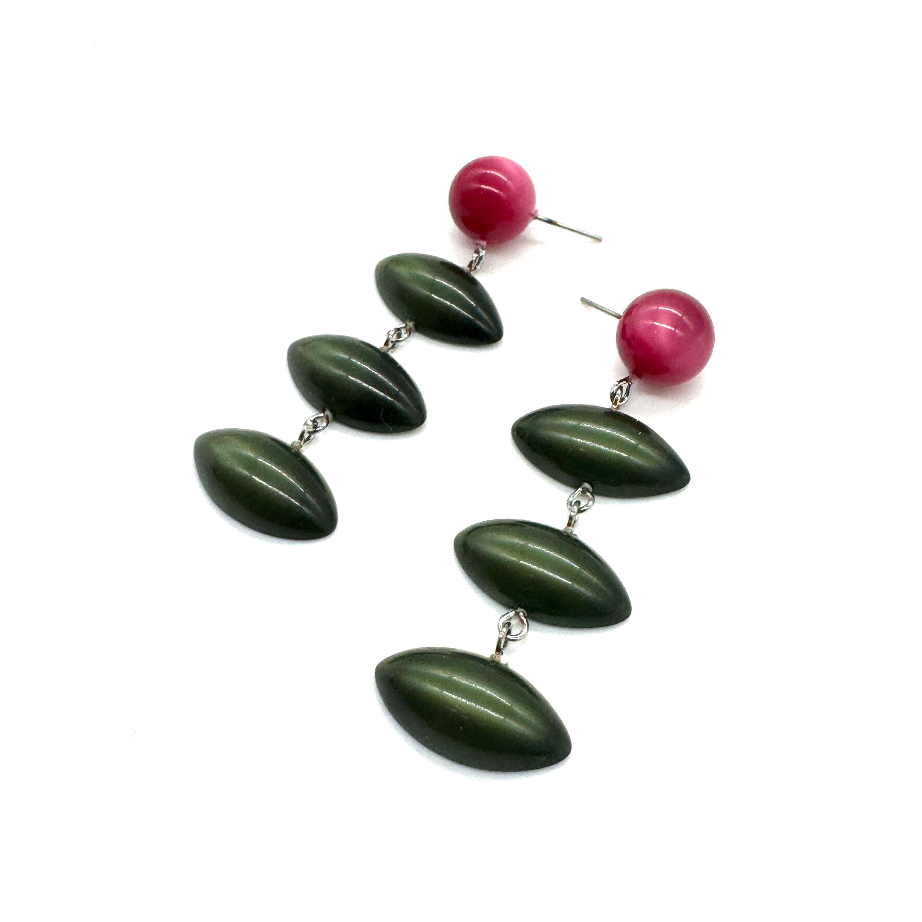 Berry Grove Moonglow Cascade Earrings