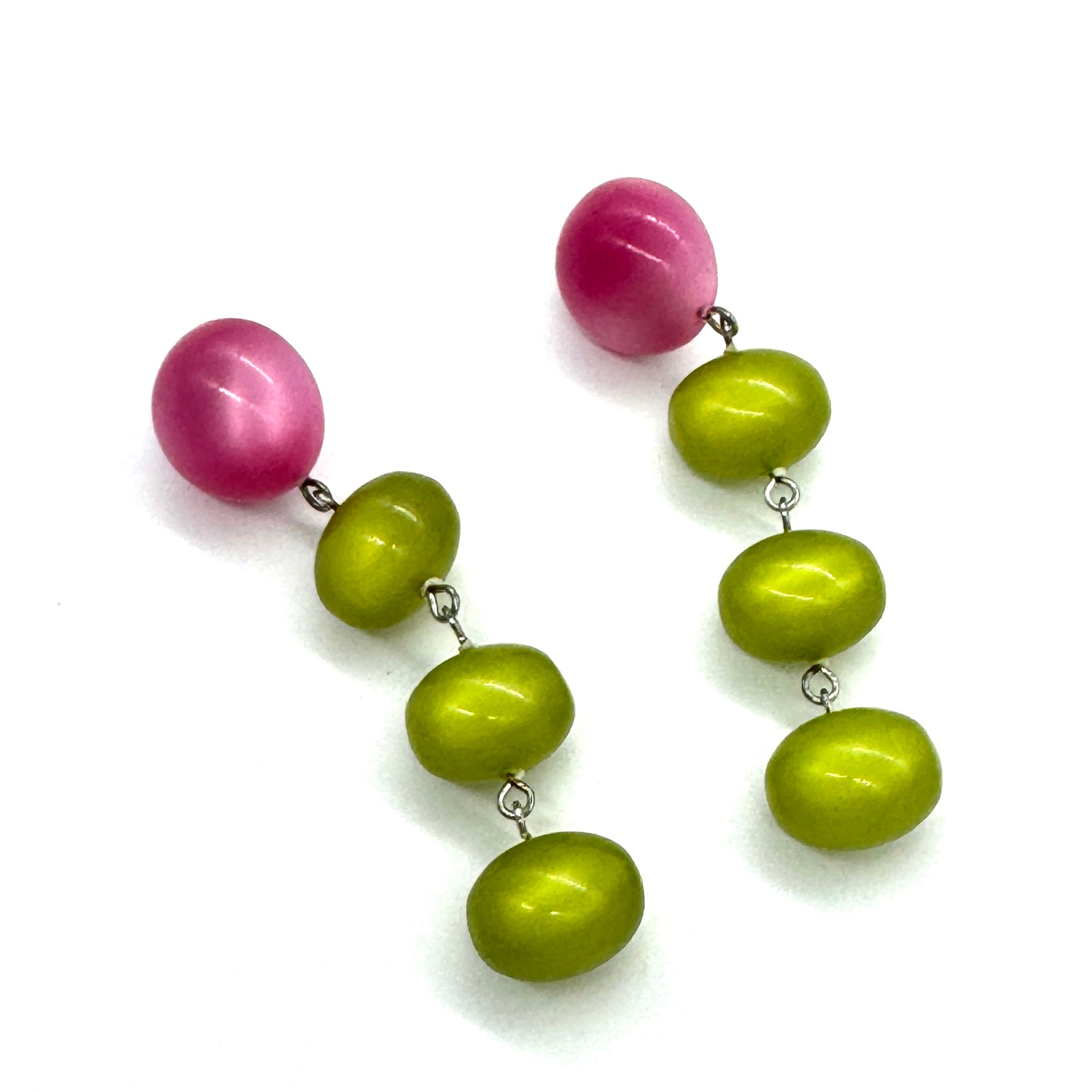 Electric Bloom Glow Drop Earrings