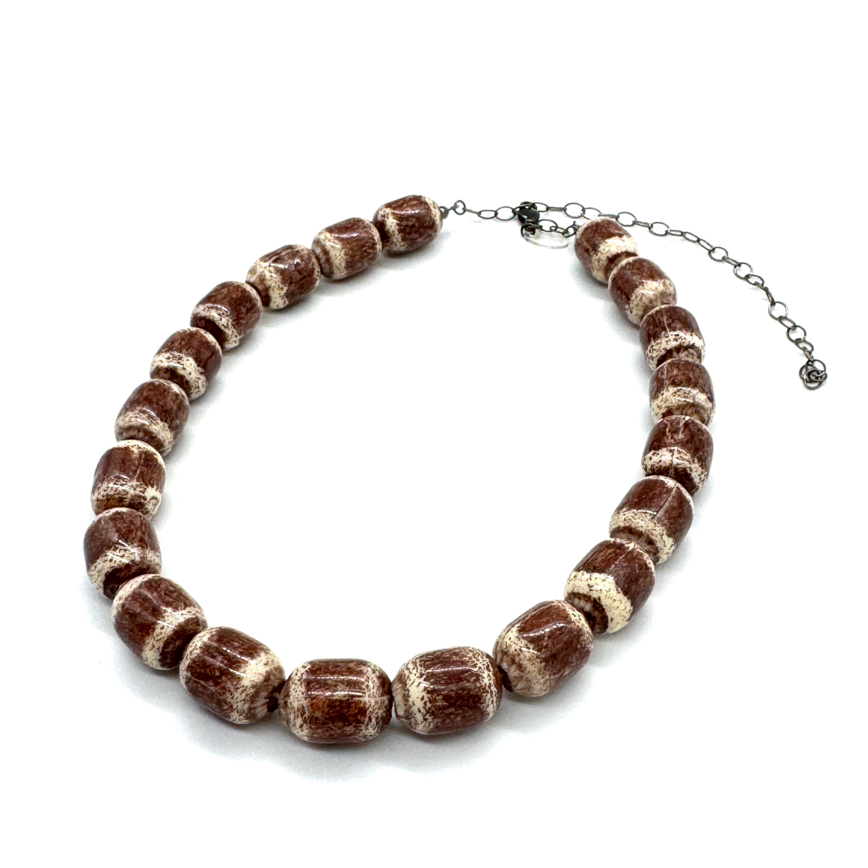 Root Beer Barrel Marco Necklace