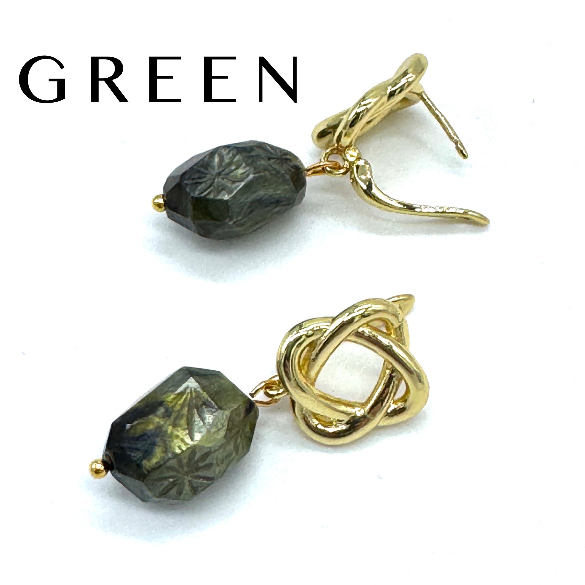 Atomic Ombré Orbit Drop Earrings