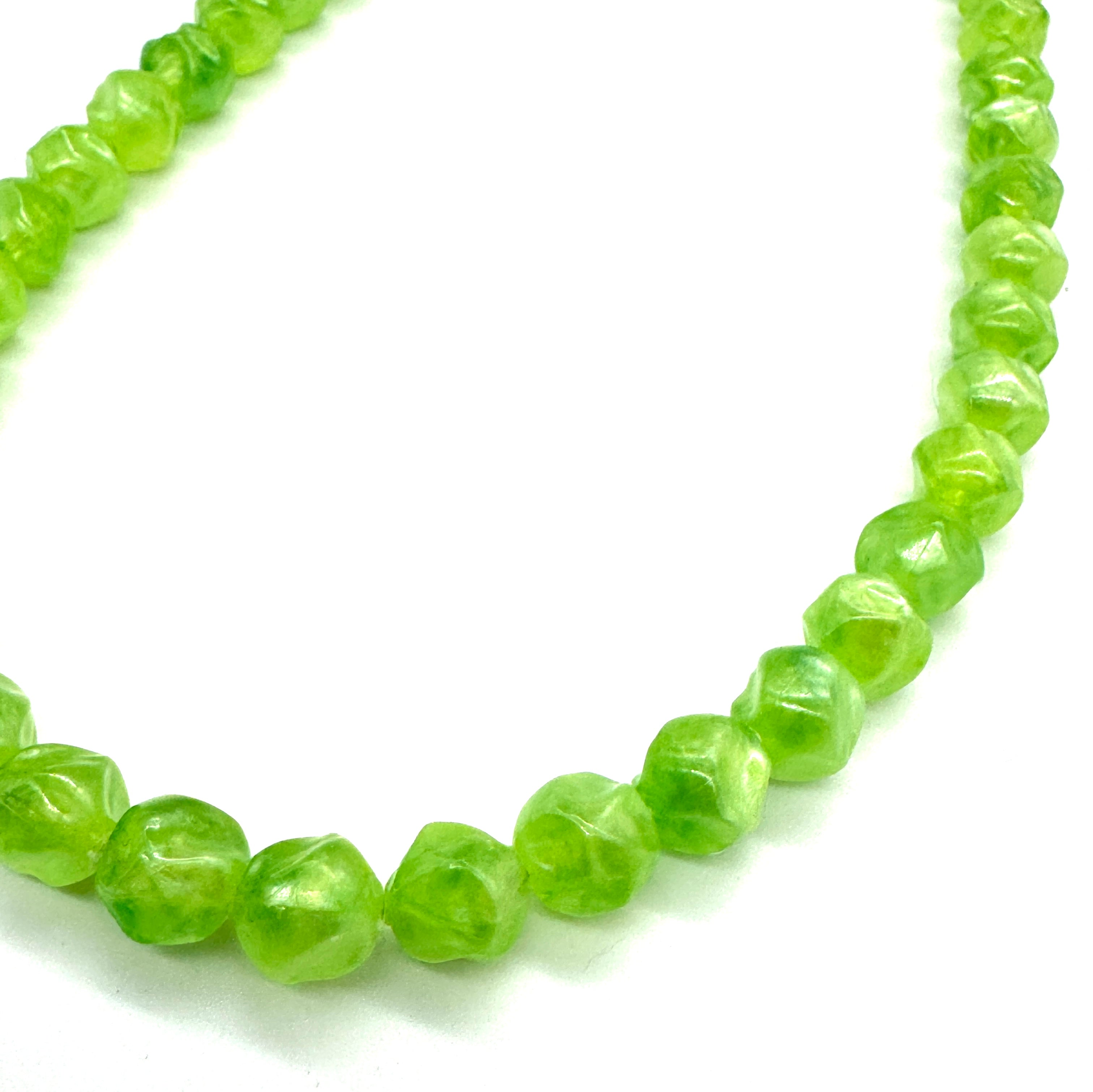 Luminous Lime Marco Necklace